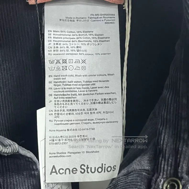 Acne Studios Acne Studios Black solid single-breasted pointed collar po Size US L / EU 52-54 / 3 - 4 Thumbnail