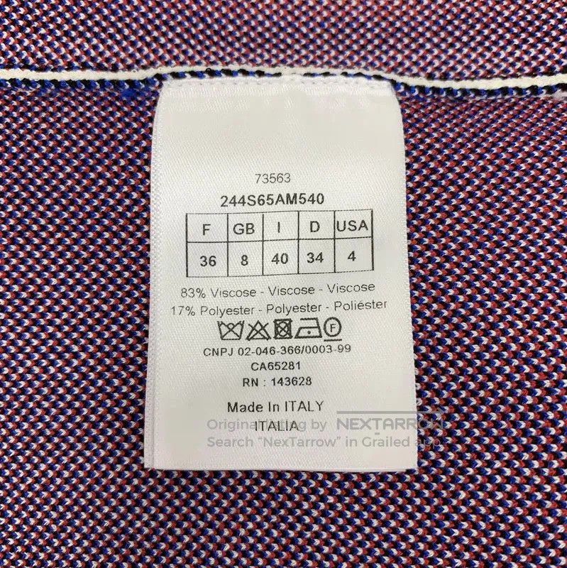 Dior Dior White Pullover with NewLook Graphic . Size XS / US 0-2 / IT 36-38 - 6 Thumbnail