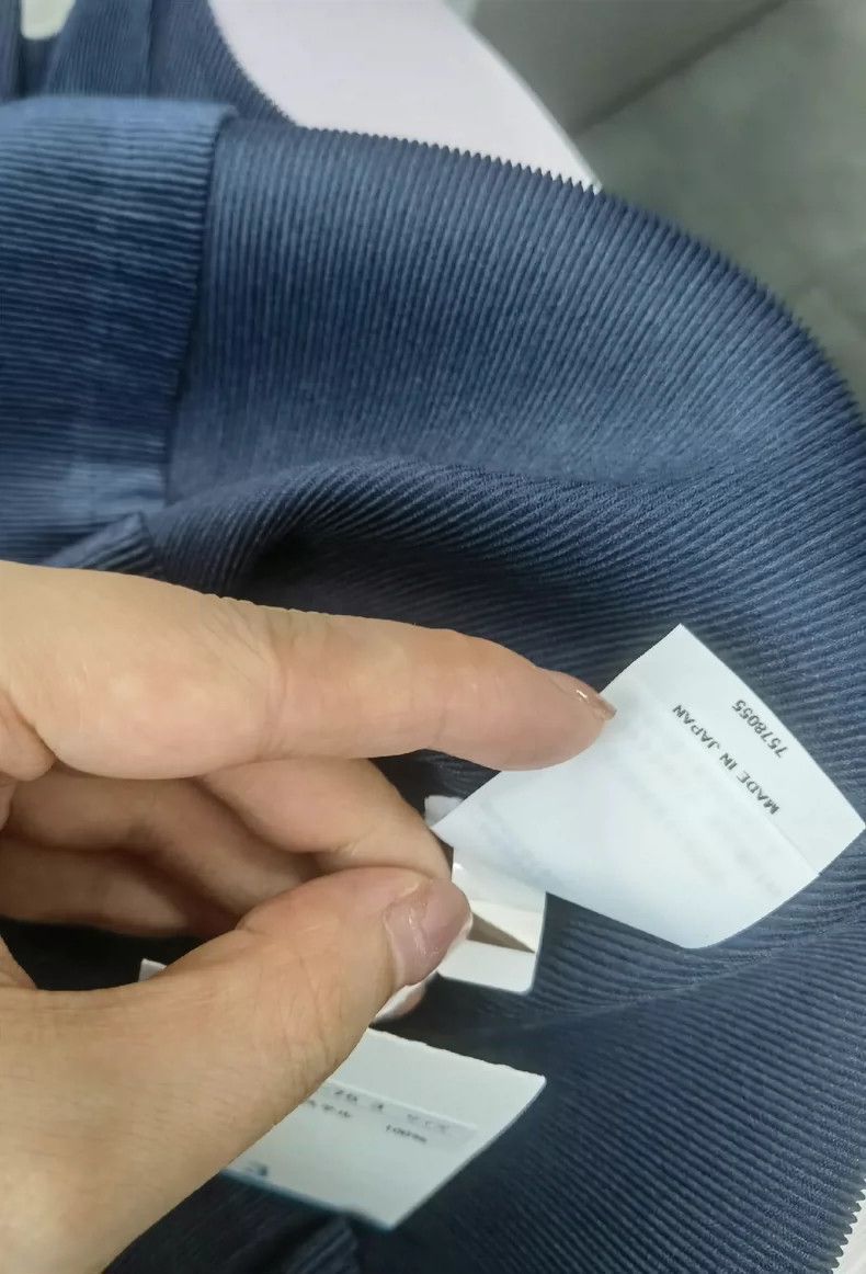 Issey Miyake issey miyake size：3 Dark blue round-neck short top 2506-Nex Size XXS / US 00 / IT 34 - 3 Thumbnail