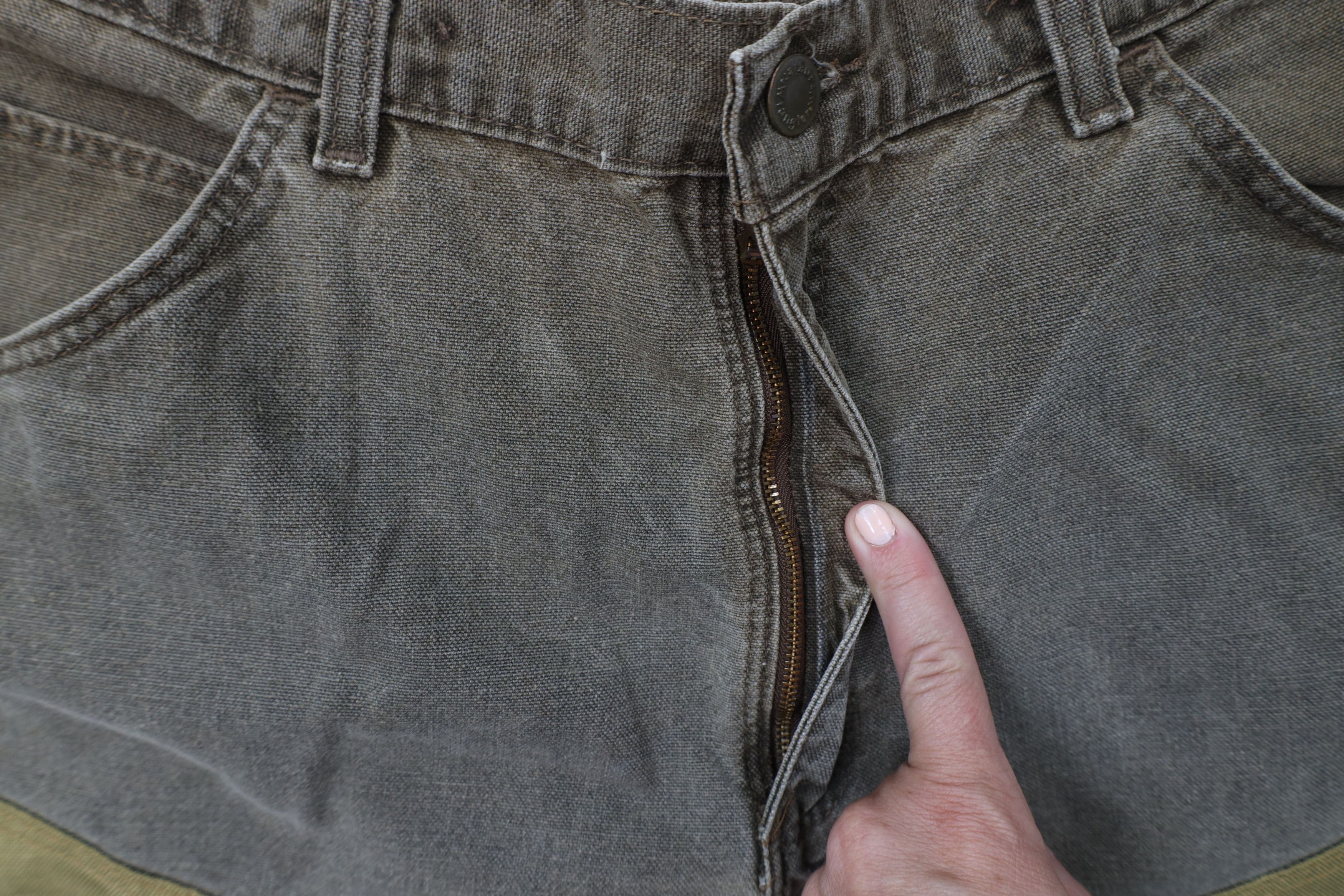 Wrangler Vintage 90s Wrangler Hunting Field Brush Denim Jean Brown Size US 36 / EU 52 - 6 Thumbnail