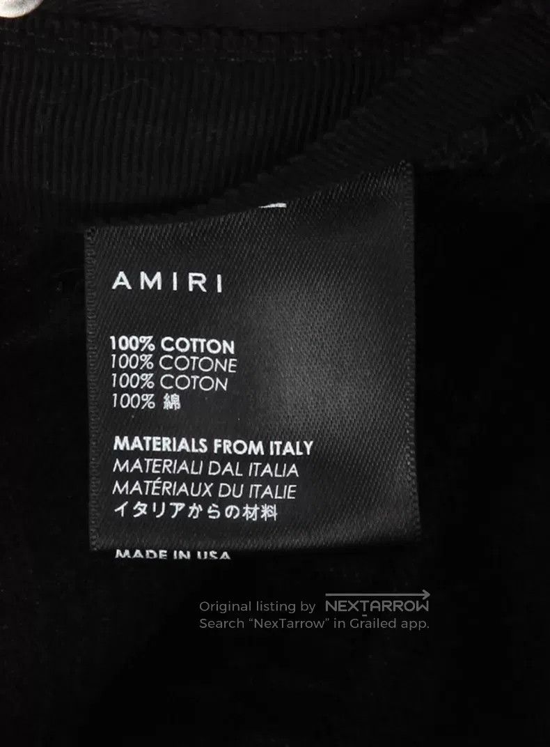 Amiri Amiri Black Ripped Denim Jeans Size 25 Size 25" / US 0 / IT 36 - 8 Thumbnail