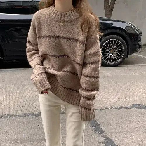 Japanese Brand Women Mock Neck Thicken Warm Sweater Size ONE SIZE - 4 Thumbnail