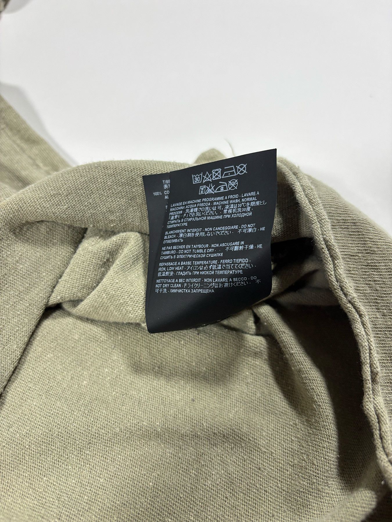 Saint Laurent Paris Rive Gauche Logo Tee Size US M / EU 48-50 / 2 - 8 Thumbnail