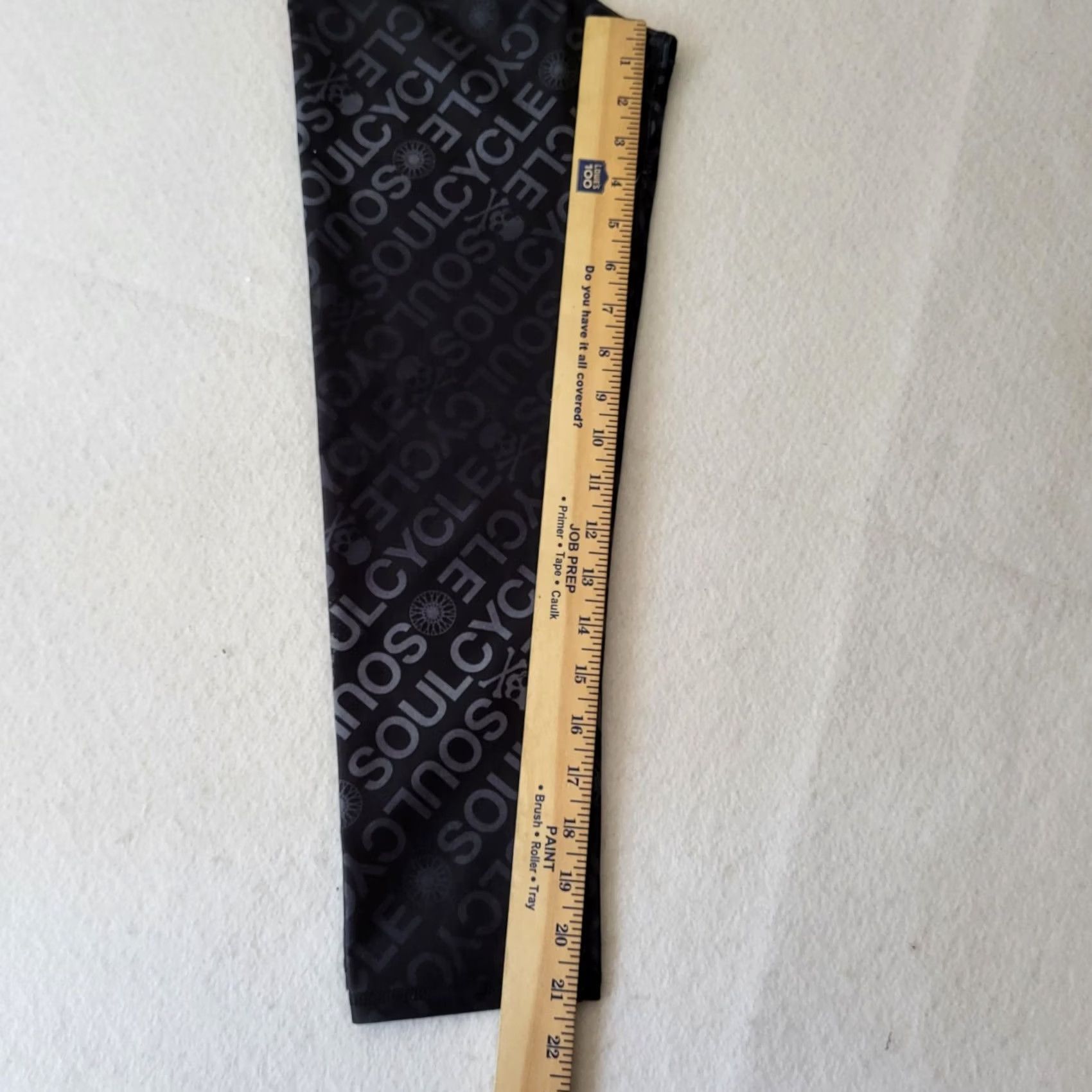 Terez Terez Women’s Black Logo Printed Spellout Capris Size S Capri Leggings Size 28" / US 6 / IT 42 - 7 Thumbnail