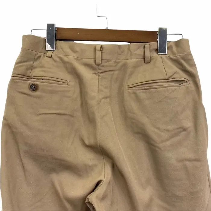 Polo Ralph Lauren Vtg POLO RALPH LAUREN Minimalist Brown Casual Pant Trouser Size US 32 / EU 48 - 2 Thumbnail
