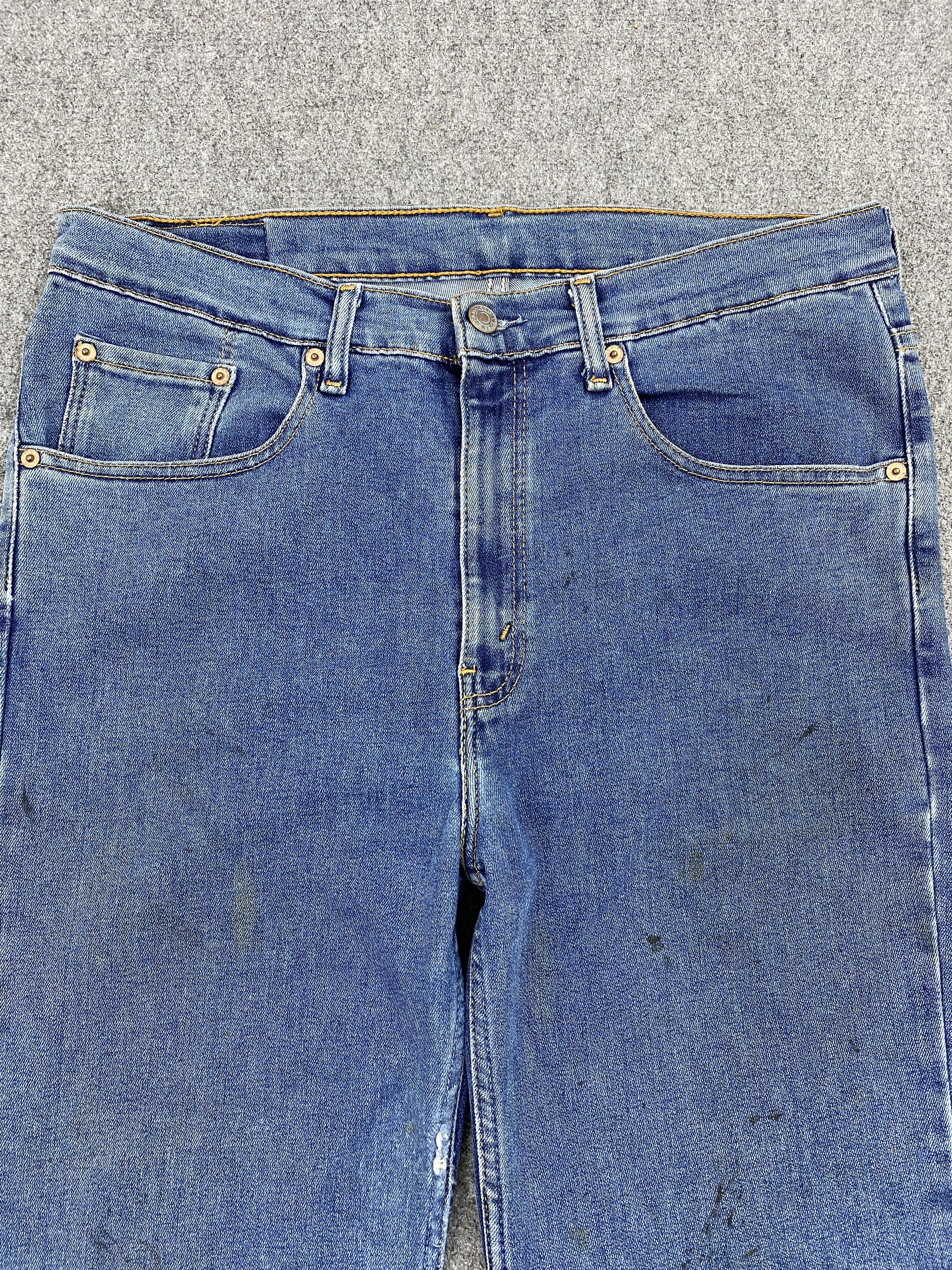 Levi's × Vintage Vintage 90s Levis 603 Blue Denim Jeans Size US 34 / EU 50 - 2 Thumbnail