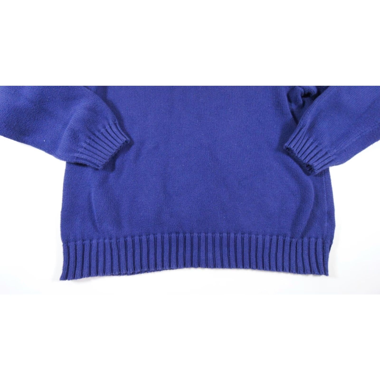 Polo Ralph Lauren VINTAGE Polo Ralph Lauren Men's Sweater XL Knit Crewneck Pullover Preppy Blue Size US XL / EU 56 / 4 - 4 Thumbnail