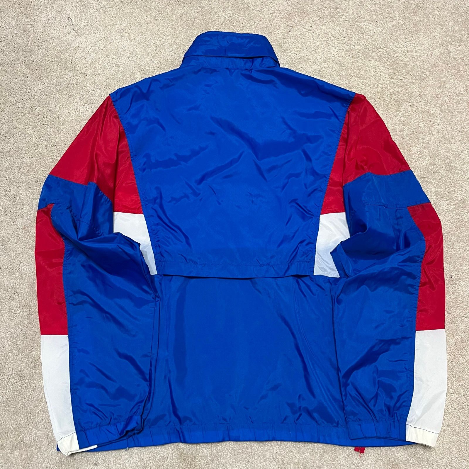USA Olympics Vintage 90s USA Olympic Team Windbreaker Jacket Red White Bl Size US L / EU 52-54 / 3 - 2 Thumbnail