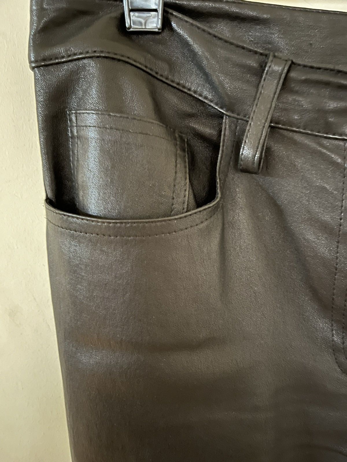 The Row The Row Black leather pants Size 30" / US 8 / IT 44 - 3 Thumbnail