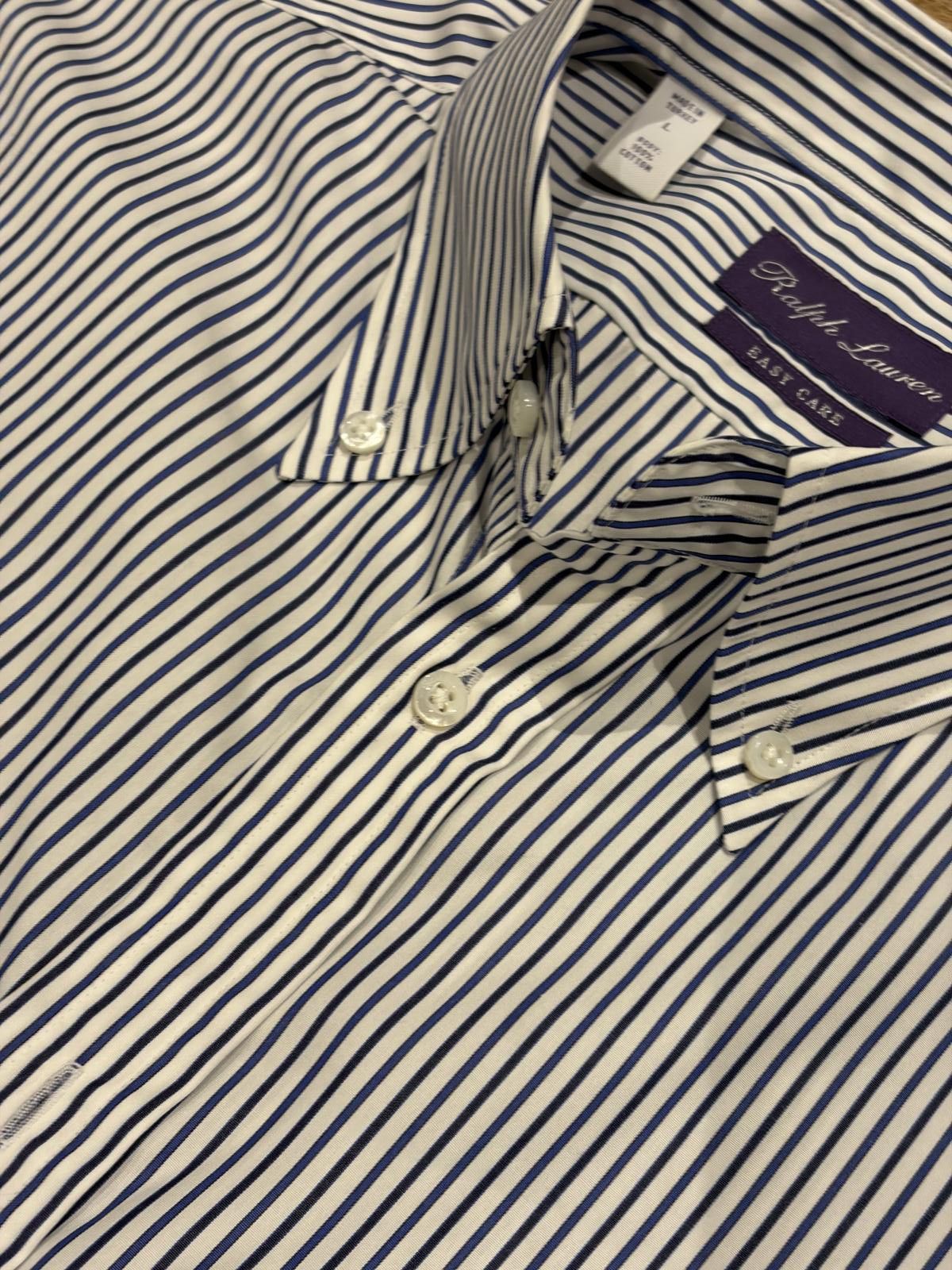 Ralph Lauren Purple Label Ralph Lauren Purple Label Bengal Stripe Shirt Size US L / EU 52-54 / 3 - 5 Thumbnail