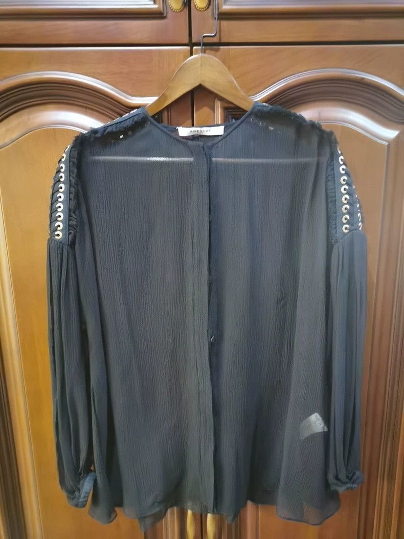 Givenchy Givenchy Net mesh sheer top Size US S / EU 44-46 / 1 - 1 Thumbnail