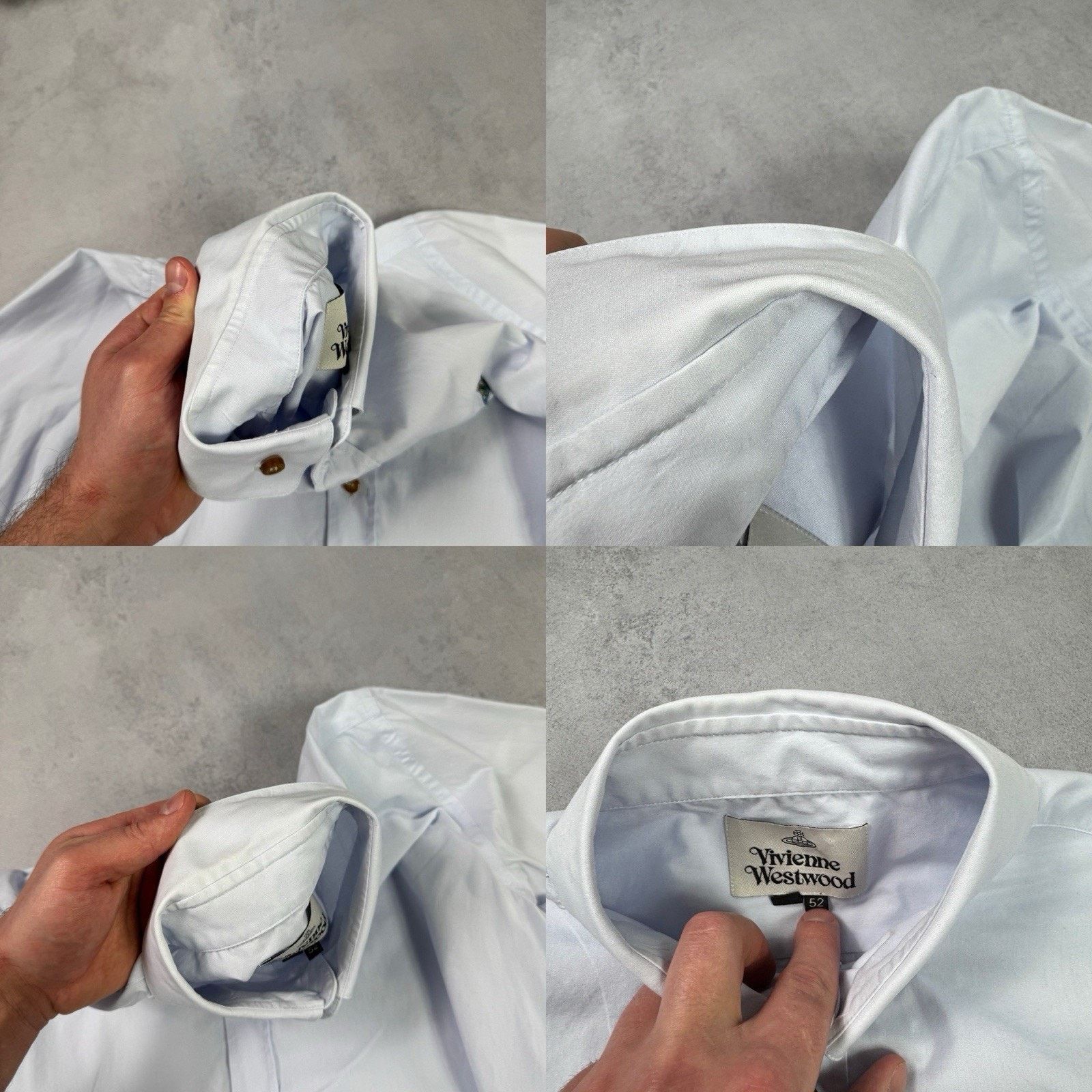 Vivienne Westwood Vivienbe Westwood Men Button Up Shirt Size 52 Blue Size US L / EU 52-54 / 3 - 23 Thumbnail