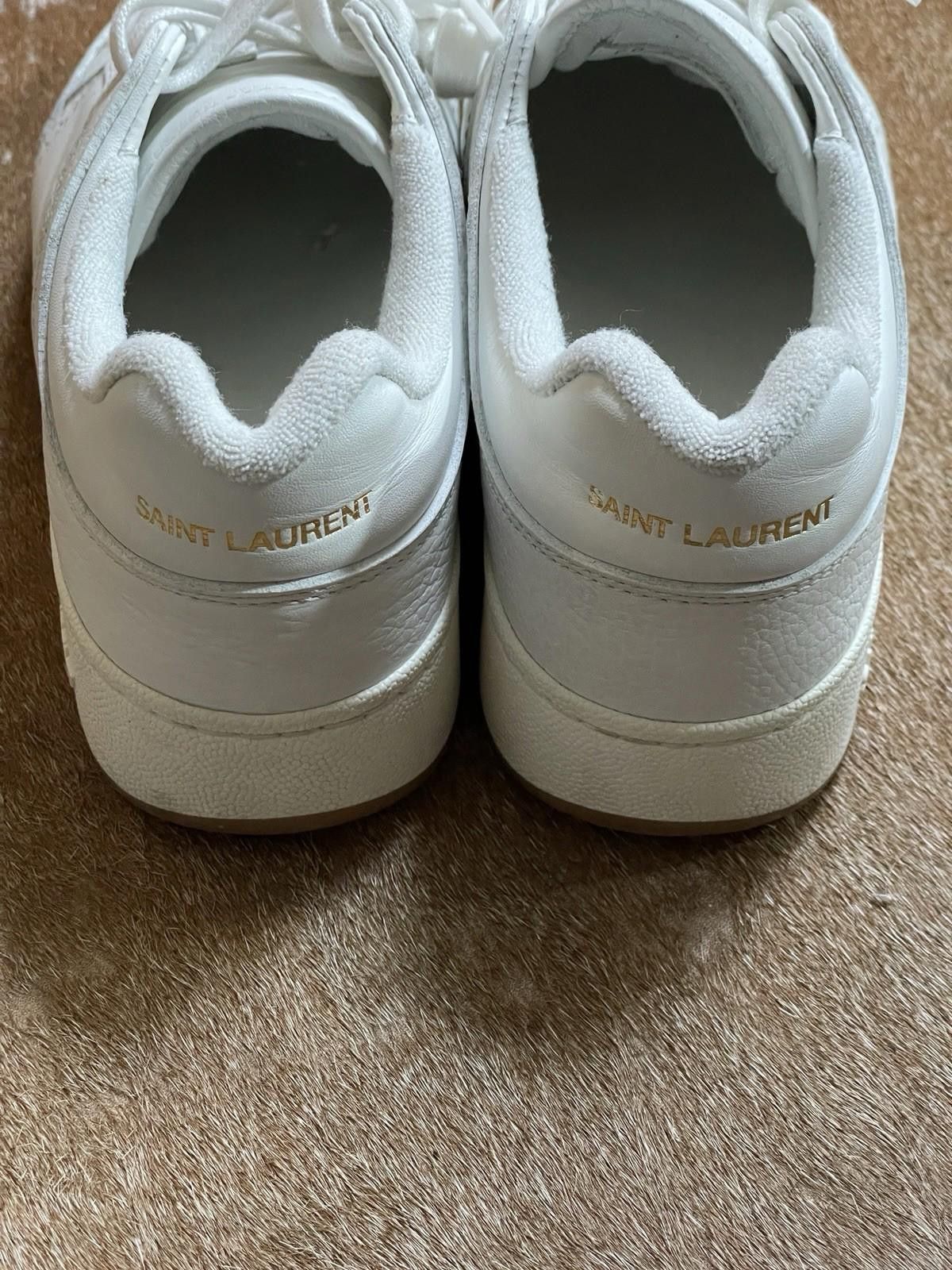 Saint Laurent Paris Saint Laurent SL61 Sneakers White Leather, Size 6.5 UK Size US 7.5 / EU 40-41 - 8 Thumbnail