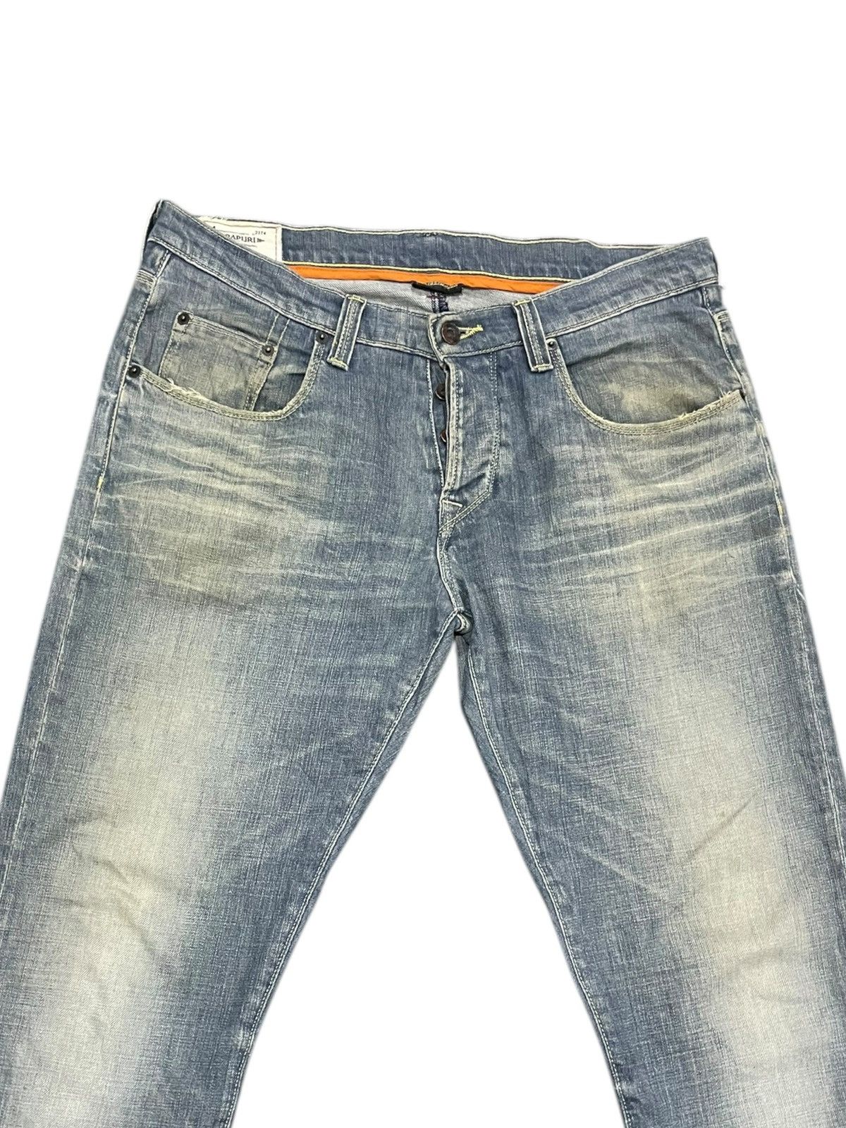 Napapijri Napapijri Stonewash Distressed Jeans Size US 34 / EU 50 - 4 Thumbnail