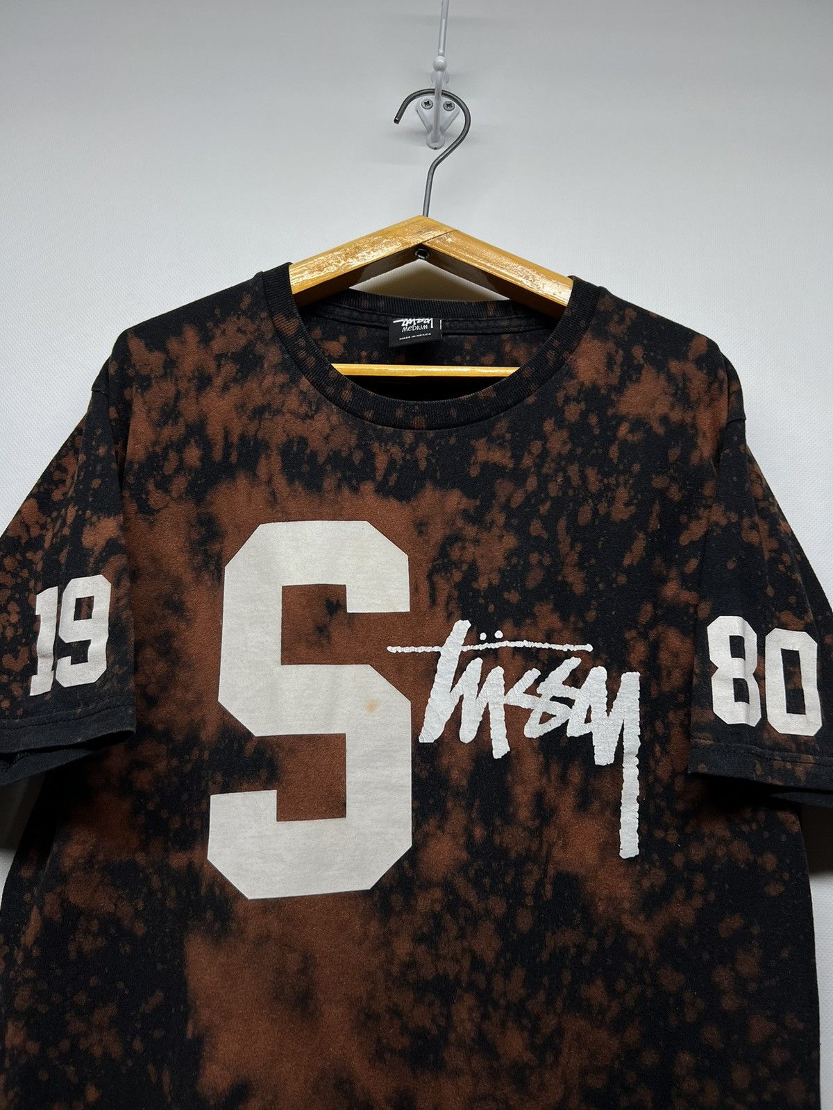 Stussy × Vintage Vintage Y2k Custom Stussy Big Logo T-Shirt 00’s Size US M / EU 48-50 / 2 - 5 Thumbnail