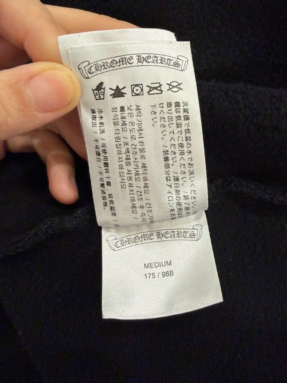 Chrome Hearts CHROME HEARTS Multi Color Horseshoe Logo Zip Up Hoodie BLACK Size M / US 6-8 / IT 42-44 - 14 Thumbnail