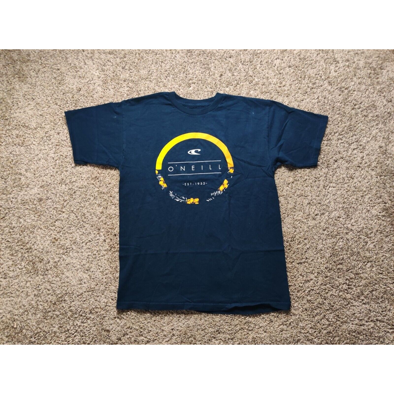 O'Neill O'Neill Shirt Adult Mens Medium Dark Blue Spell Out Logo Size US M / EU 48-50 / 2 - 1 Thumbnail