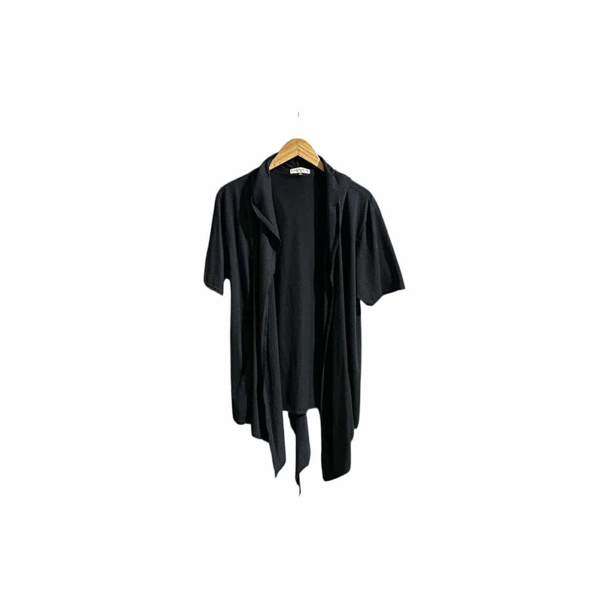 Japanese Brand 🔥Y2K Klein Plus Homme Bondage Asymmetric Cardigan Hooded Size US L / EU 52-54 / 3 - 1 Thumbnail
