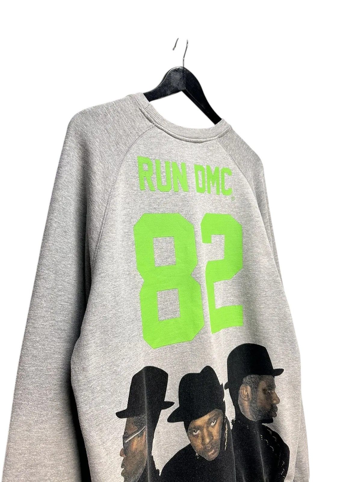 RUN DMC Run DMC Vintage Grey Graphic Sweatshirt L Size Size US L / EU 52-54 / 3 - 8 Thumbnail