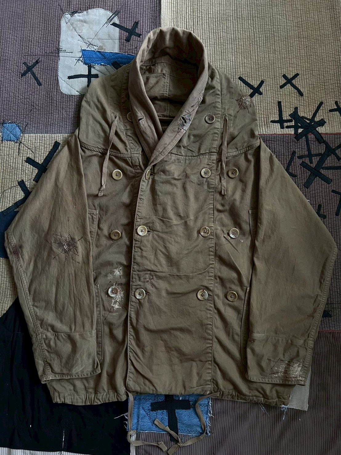 Kapital RARE* VTG KAPITAL KATSURAGI MILITAR RINGCOAT OVERSIZED Size US XL / EU 56 / 4 - 3 Thumbnail