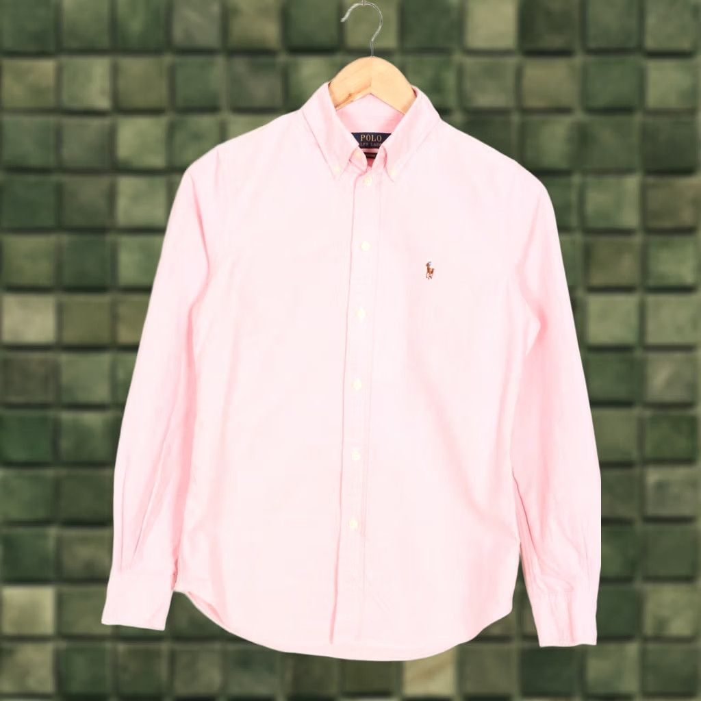 Polo Ralph Lauren POLO RALPH LAUREN Oxford Shirt Women Size XS Custom Fit Long Sleeve VR4008 Size XS / US 0-2 / IT 36-38 - 1 Thumbnail
