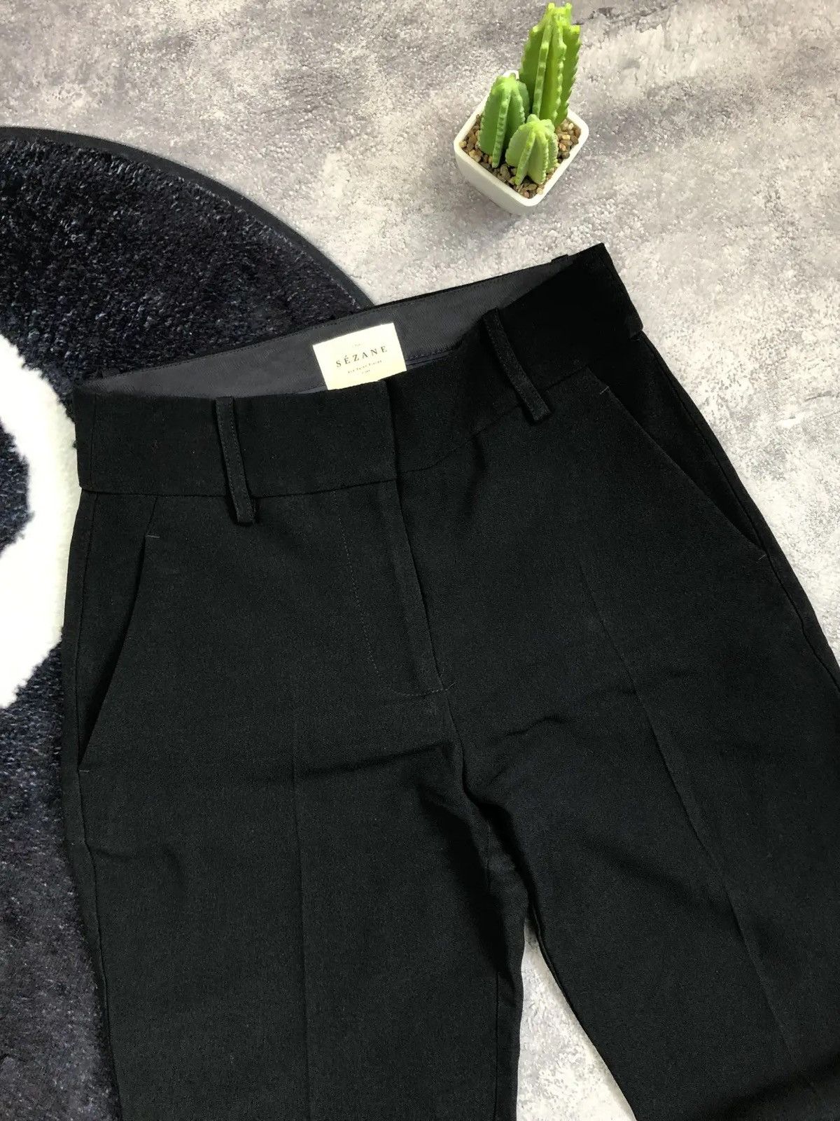 Sezane SEZANE Vintage Streetwear Casual Minimalistic Pants Hype Y2k Size 32" / US 10 / IT 46 - 4 Thumbnail