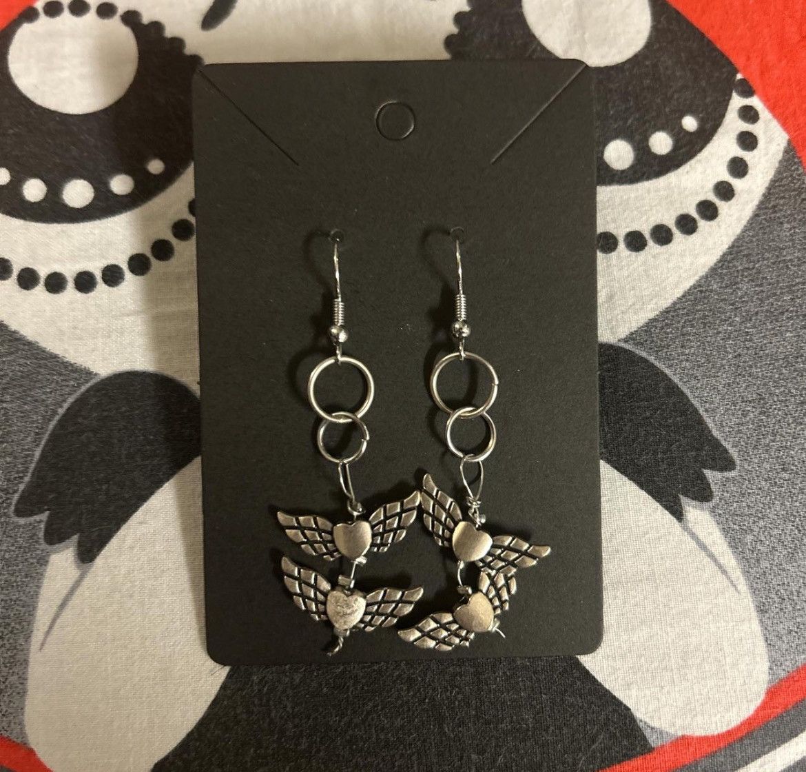 Japanese Brand Angel wing earrings Size ONE SIZE - 1 Preview