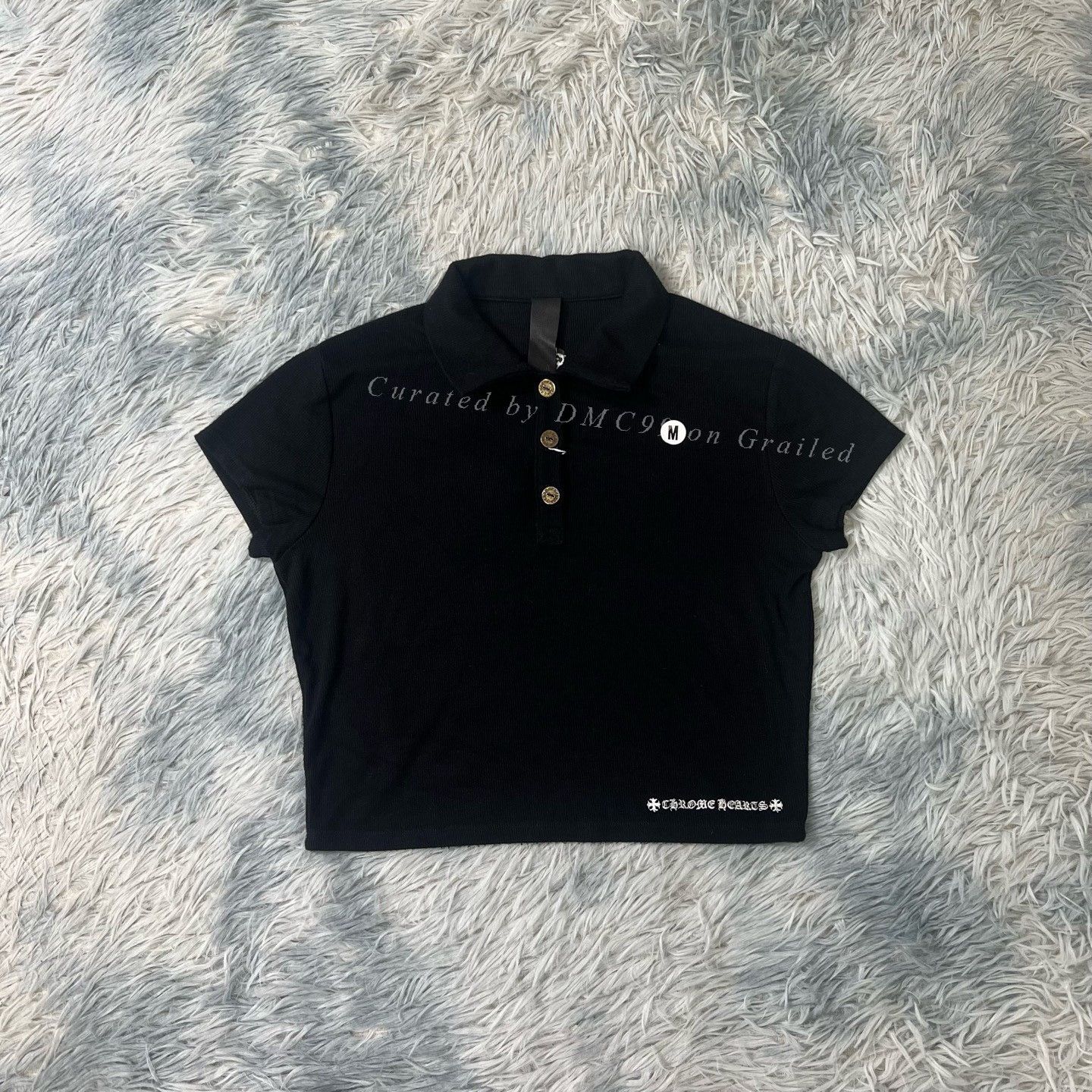 Chrome Hearts Chrome Hearts Silver Buckle Short-Sleeve T-shirt Size US M / EU 48-50 / 2 - 1 Thumbnail
