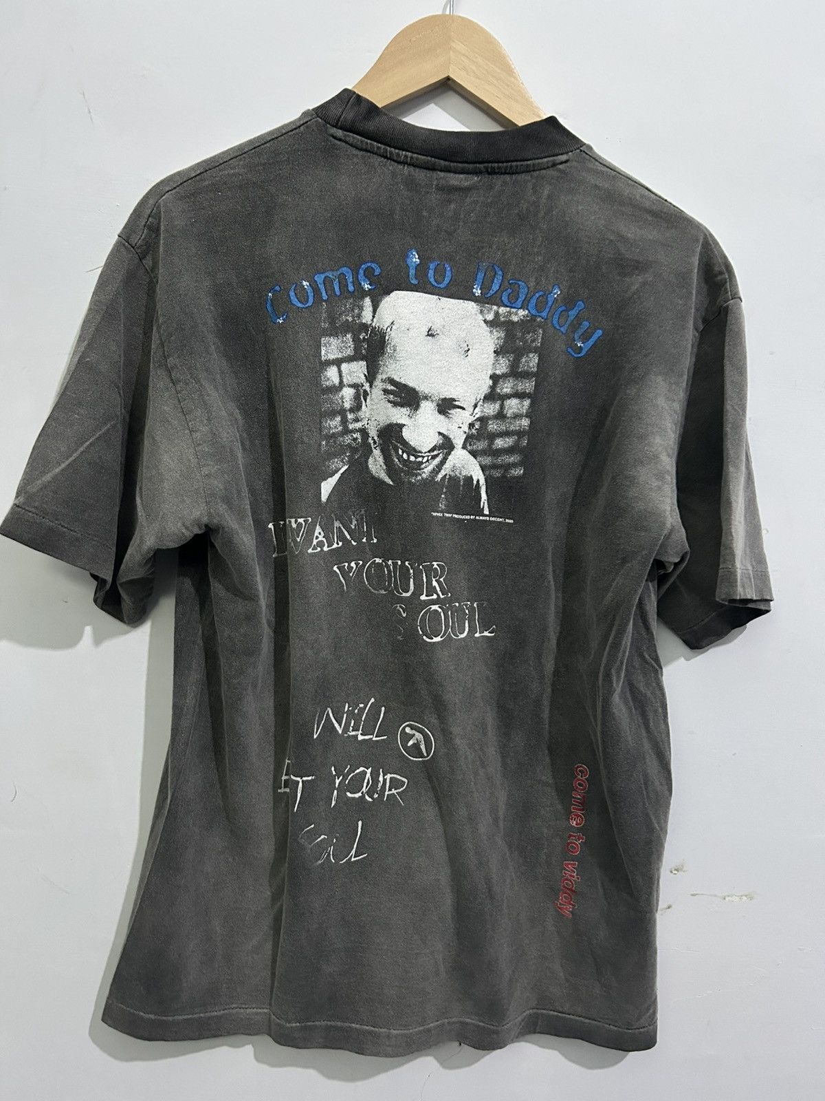 Apex APHEX TWIN Come to Daddy reversible tshirt alwaysdecent Size US L / EU 52-54 / 3 - 9 Thumbnail