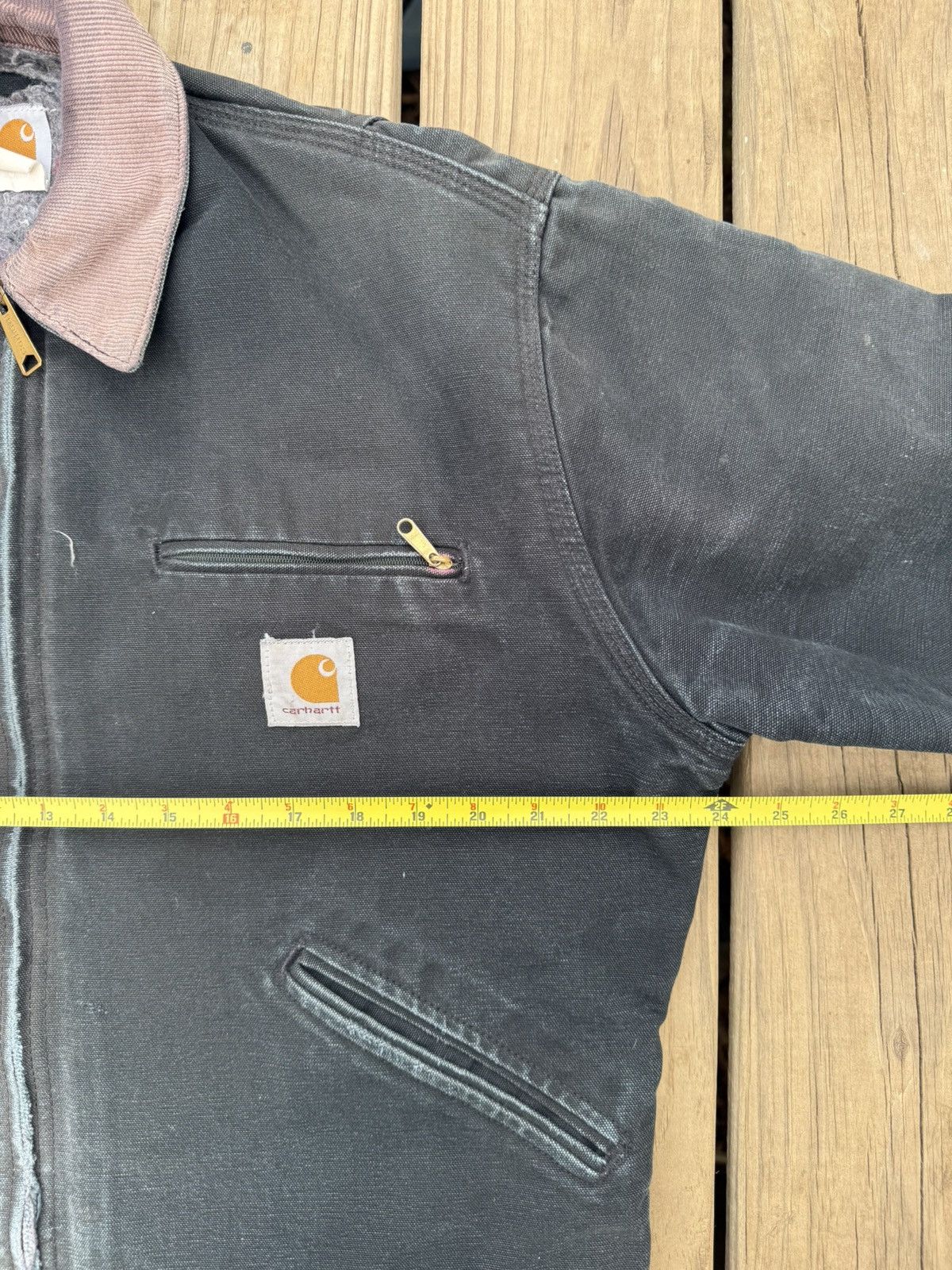 Carhartt VTG Distressed Carhartt Detroit Jacket Size Medium Size US M / EU 48-50 / 2 - 5 Thumbnail