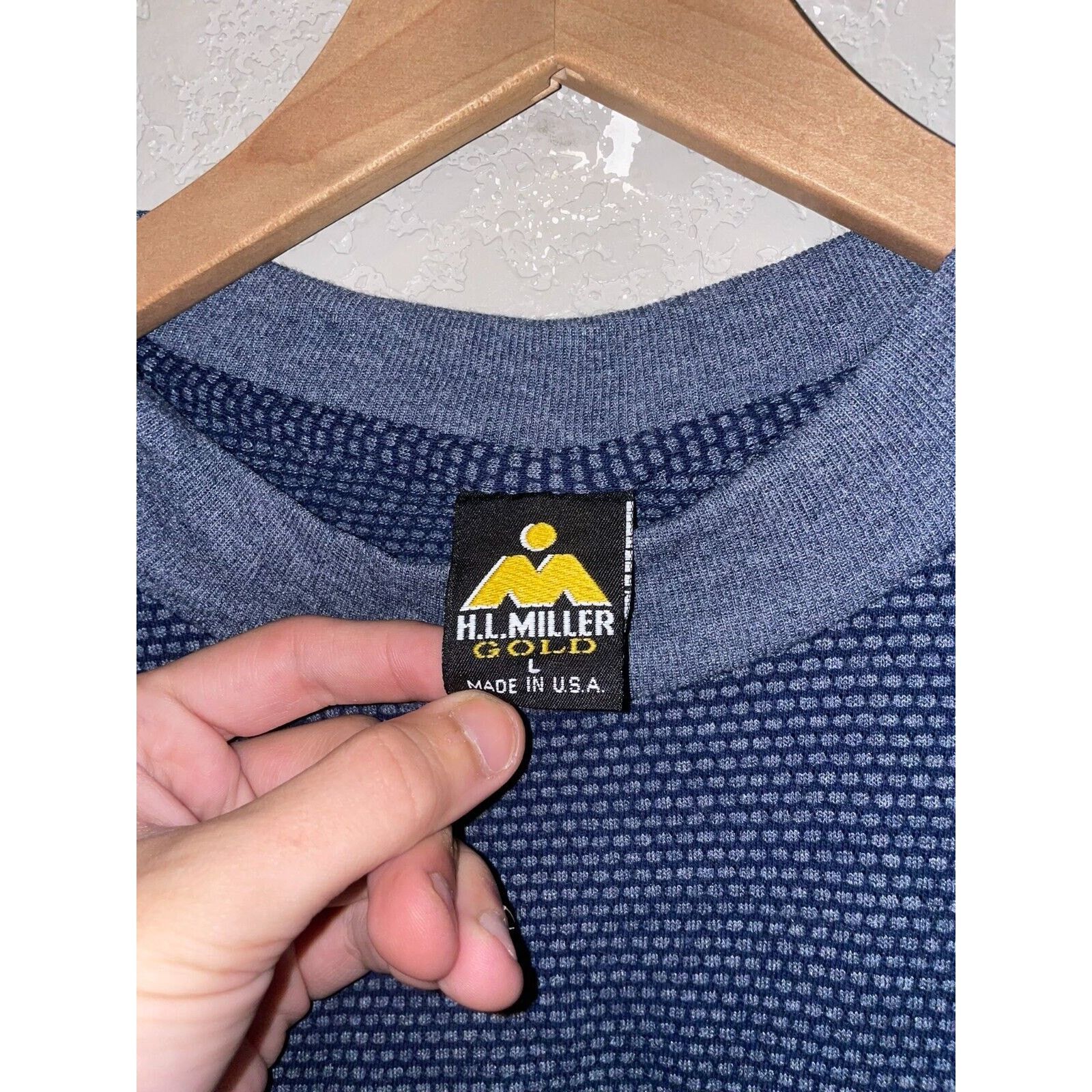 Vintage 90s Vintage Montana Shirt State Blue Graphic Tee VTG L Large Size US L / EU 52-54 / 3 - 7 Thumbnail