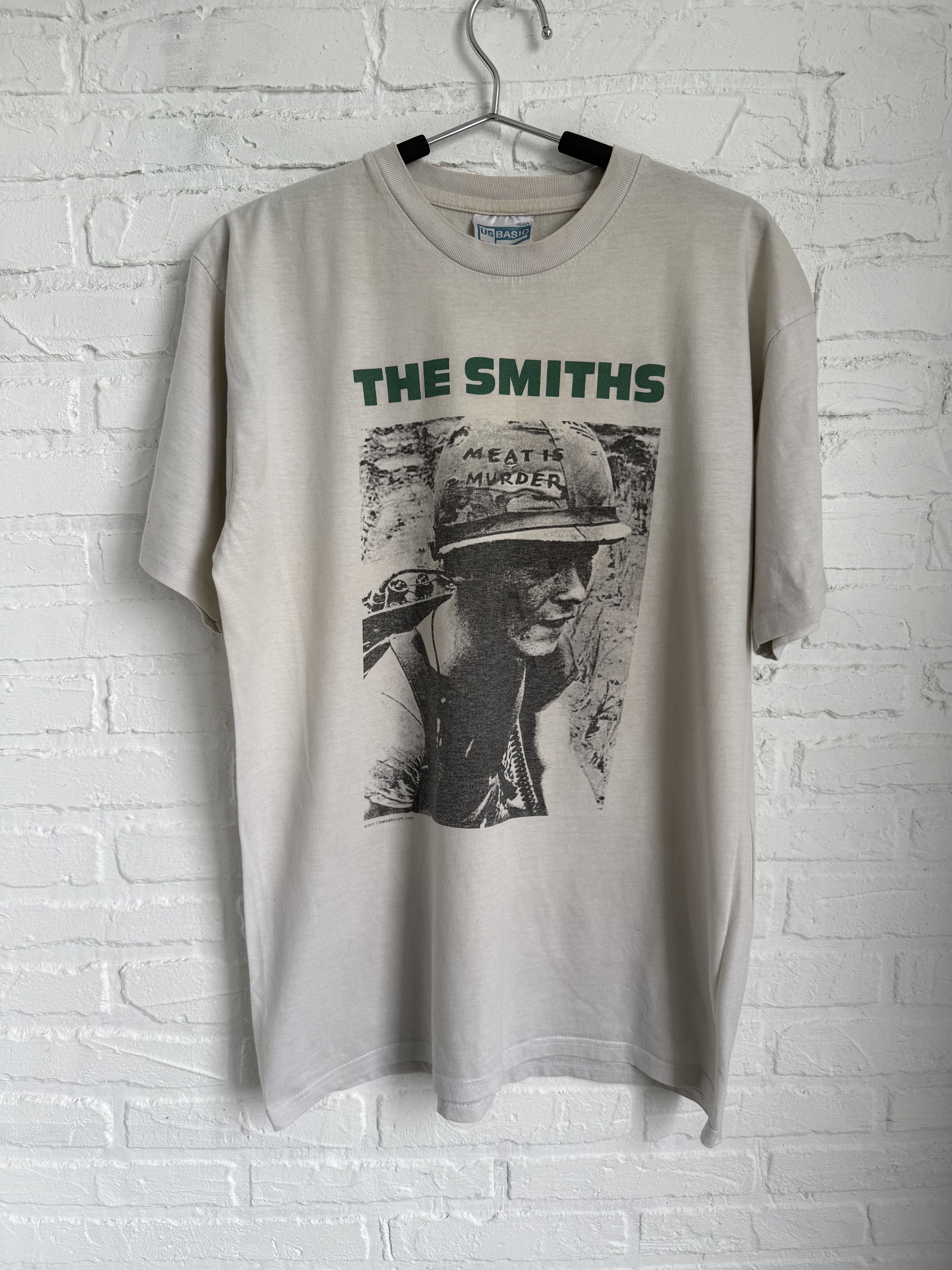 Band Tees Vintage 90s The Smiths Meat is a murder t-shirt Size US M / EU 48-50 / 2 - 1 Thumbnail