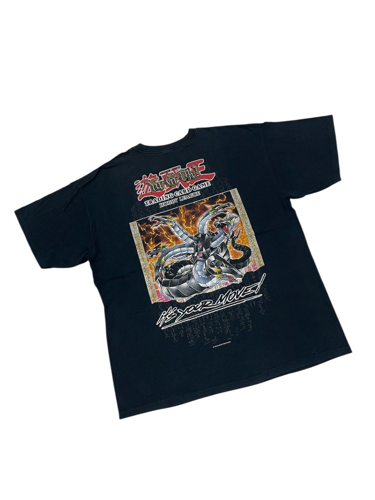 Cartoon Network × Vintage Vintage YU-GI-OH ! Card Game 1996 Kazuki Takahashi T-shirt Size US XL / EU 56 / 4 - 10 Thumbnail