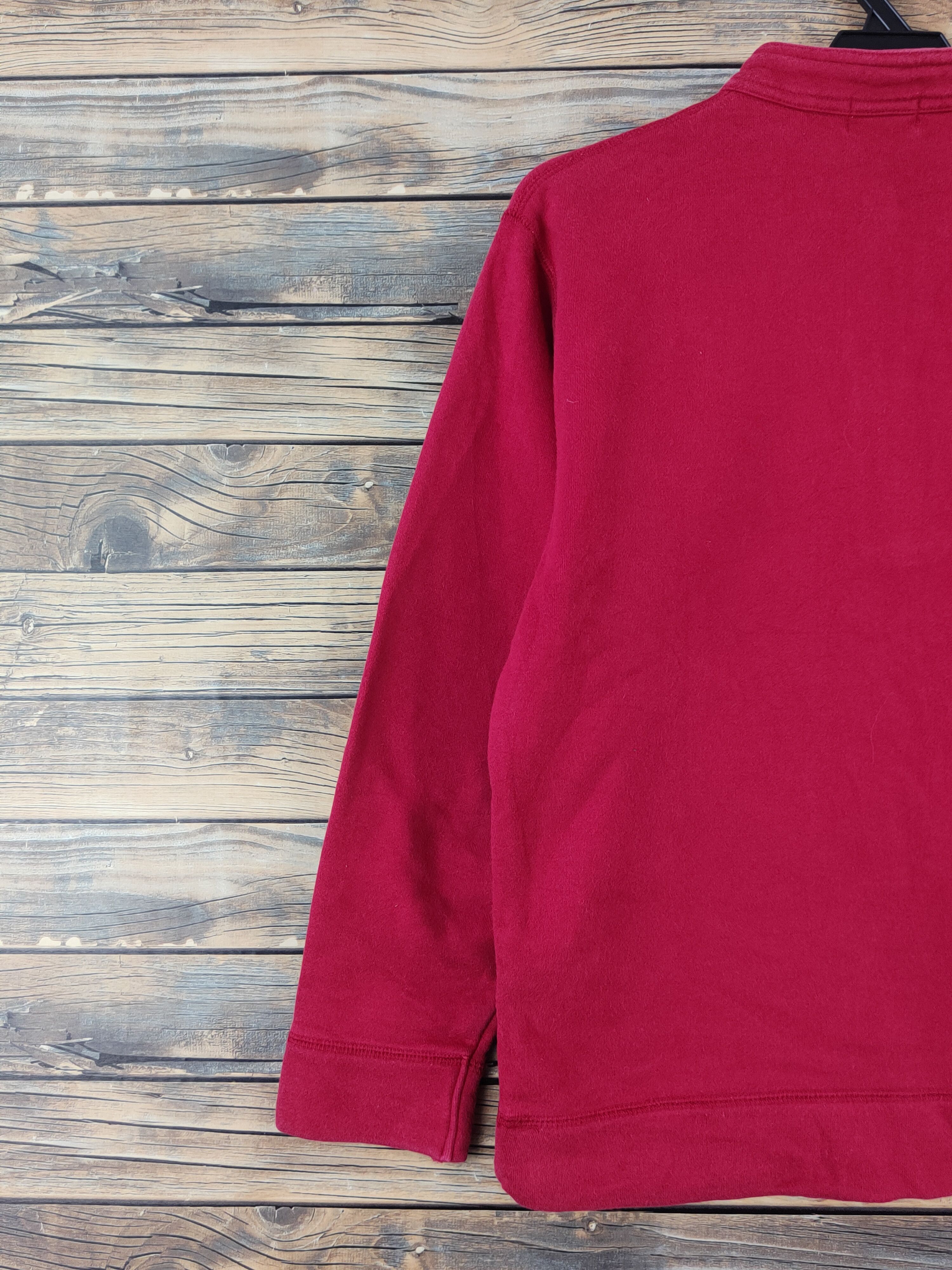 Japanese Brand × Vintage Uniqlo japan vintage Red Sweatshirts #W963 Size US S / EU 44-46 / 1 - 8 Thumbnail