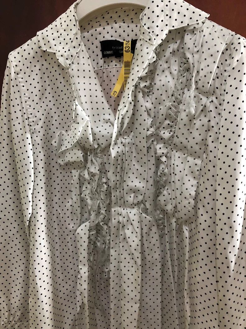 Comme des Garcons Comme Des Garcons Polka-dot shirt Size M / US 6-8 / IT 42-44 - 8 Thumbnail