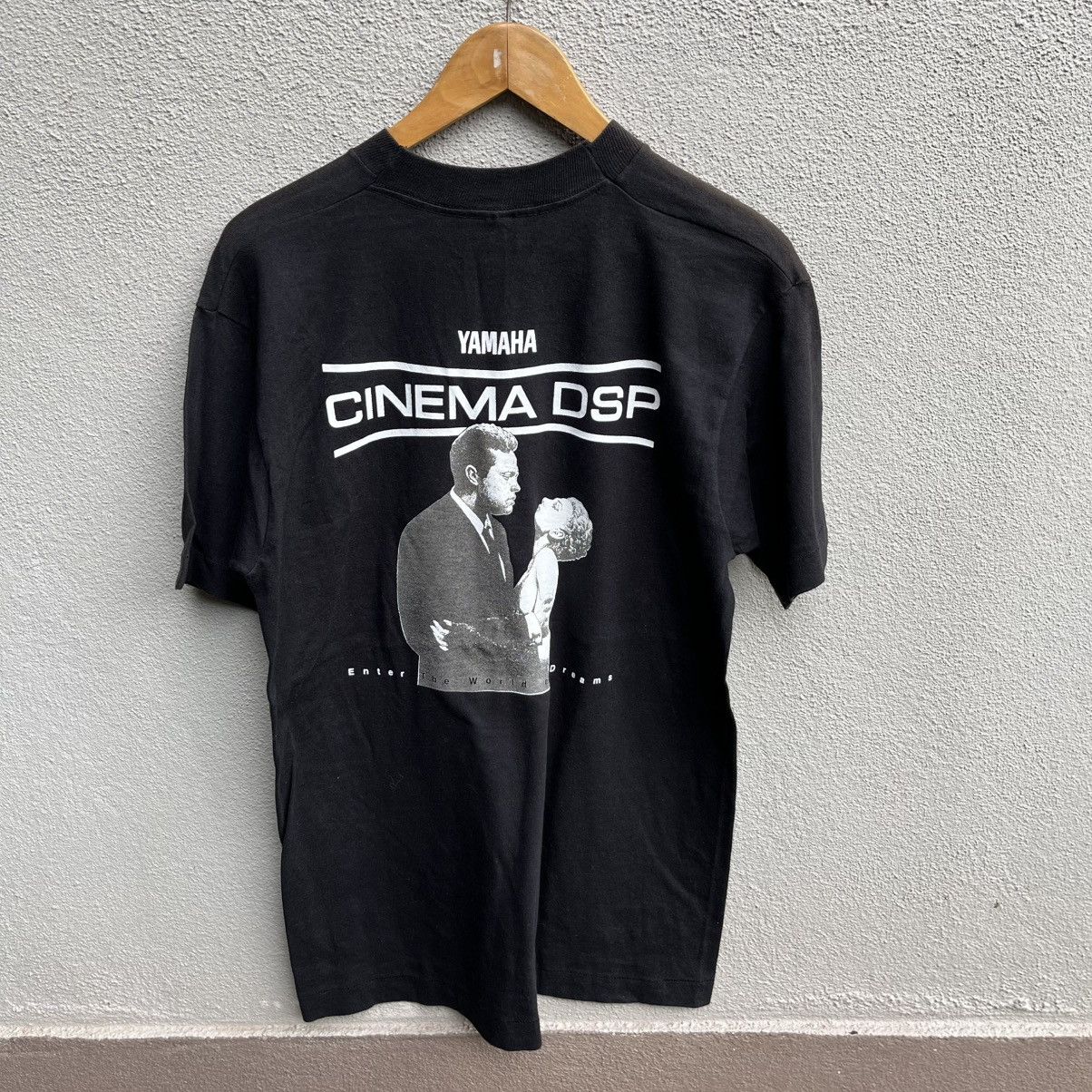 Yamaha Vintage 90s YAMAHA cinema DSP promo tee movie Size US M / EU 48-50 / 2 - 1 Thumbnail