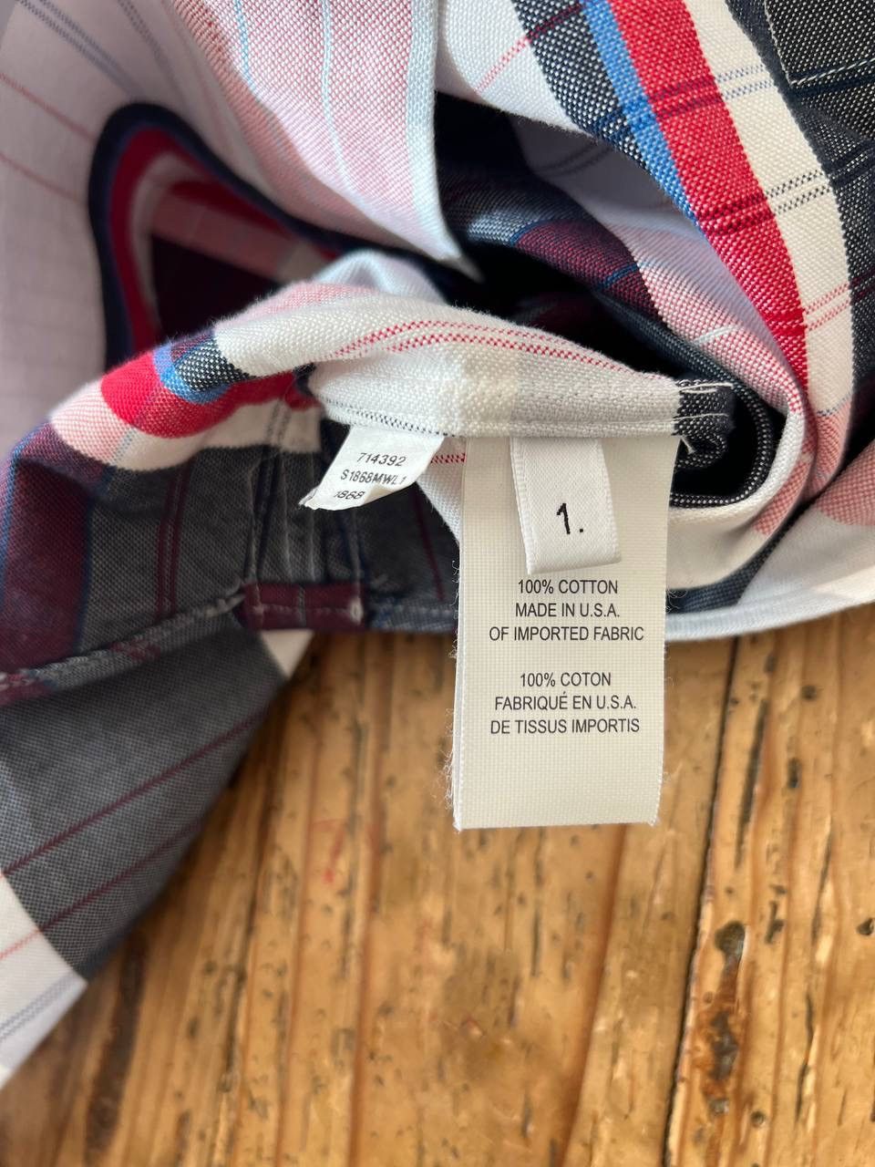 Thom Browne Thom Browne button up shirt Size US S / EU 44-46 / 1 - 4 Thumbnail