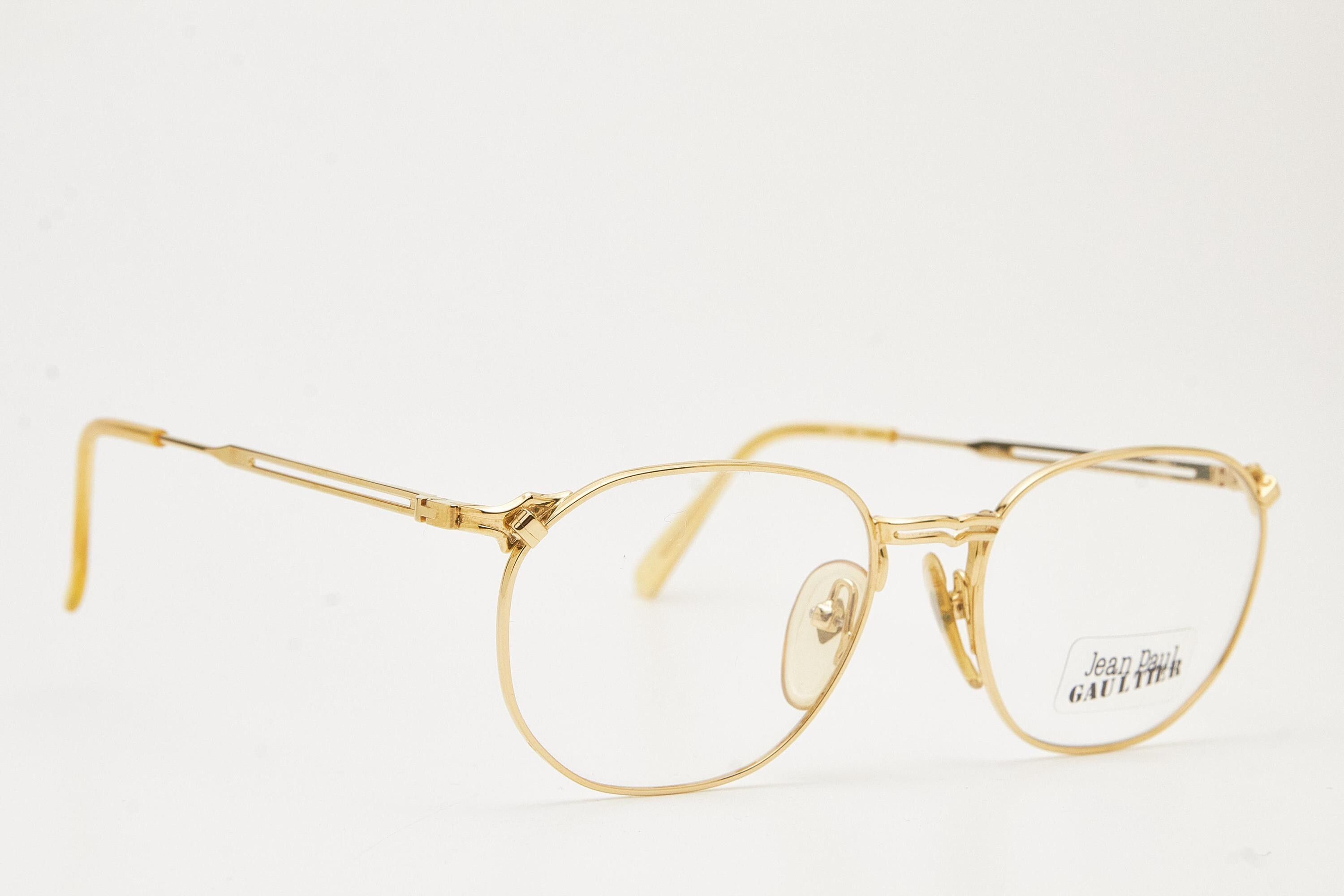 Jean Paul Gaultier JEAN PAUL GAULTIER 55-2173 Gold Plated Frame Size ONE SIZE - 9 Thumbnail