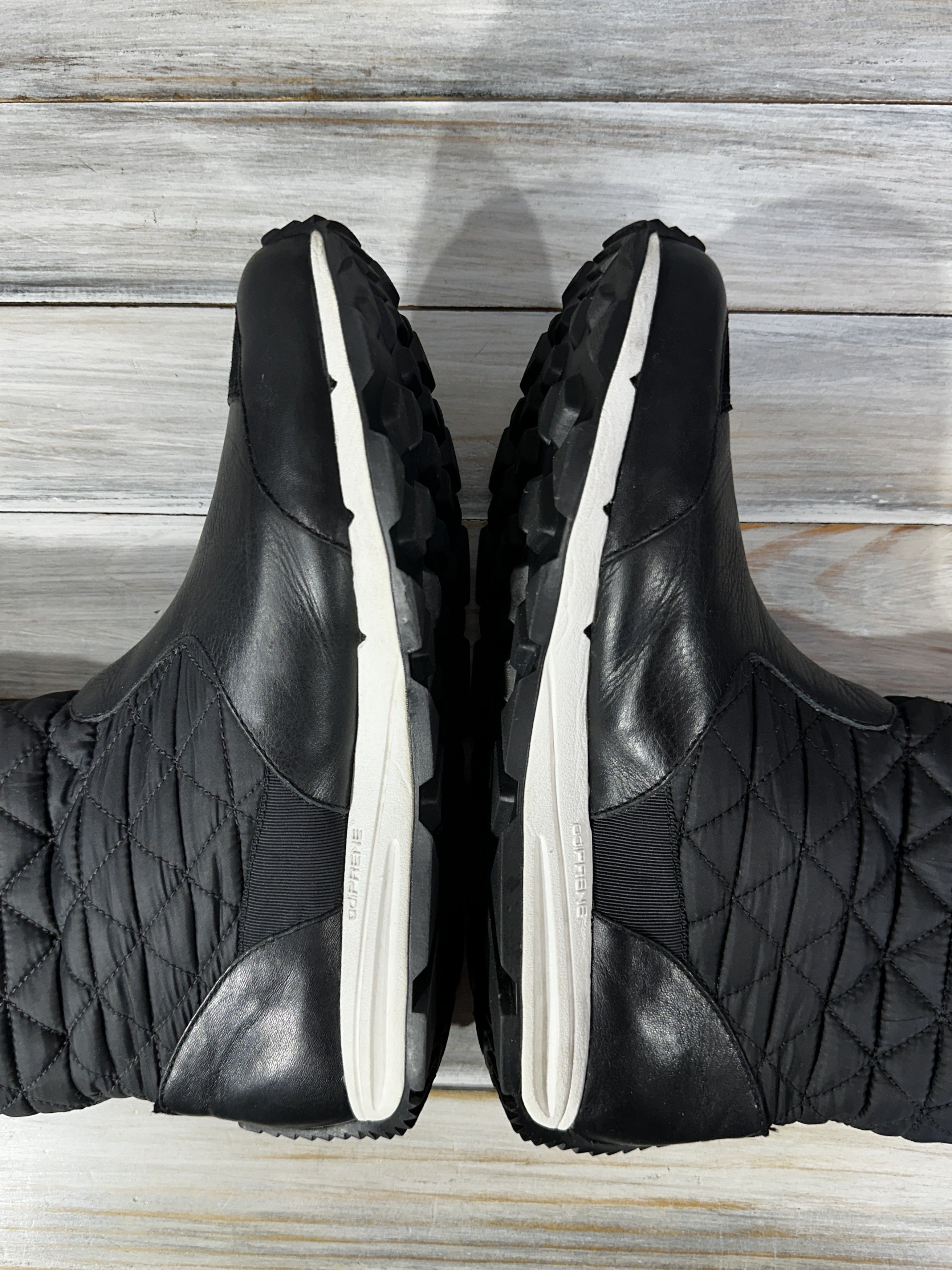 Yohji Yamamoto Y-3 by Yohji Yamamoto 'Anouk' Adidas Leather Quilted Boots Size US 7.5 / IT 37.5 - 11 Thumbnail