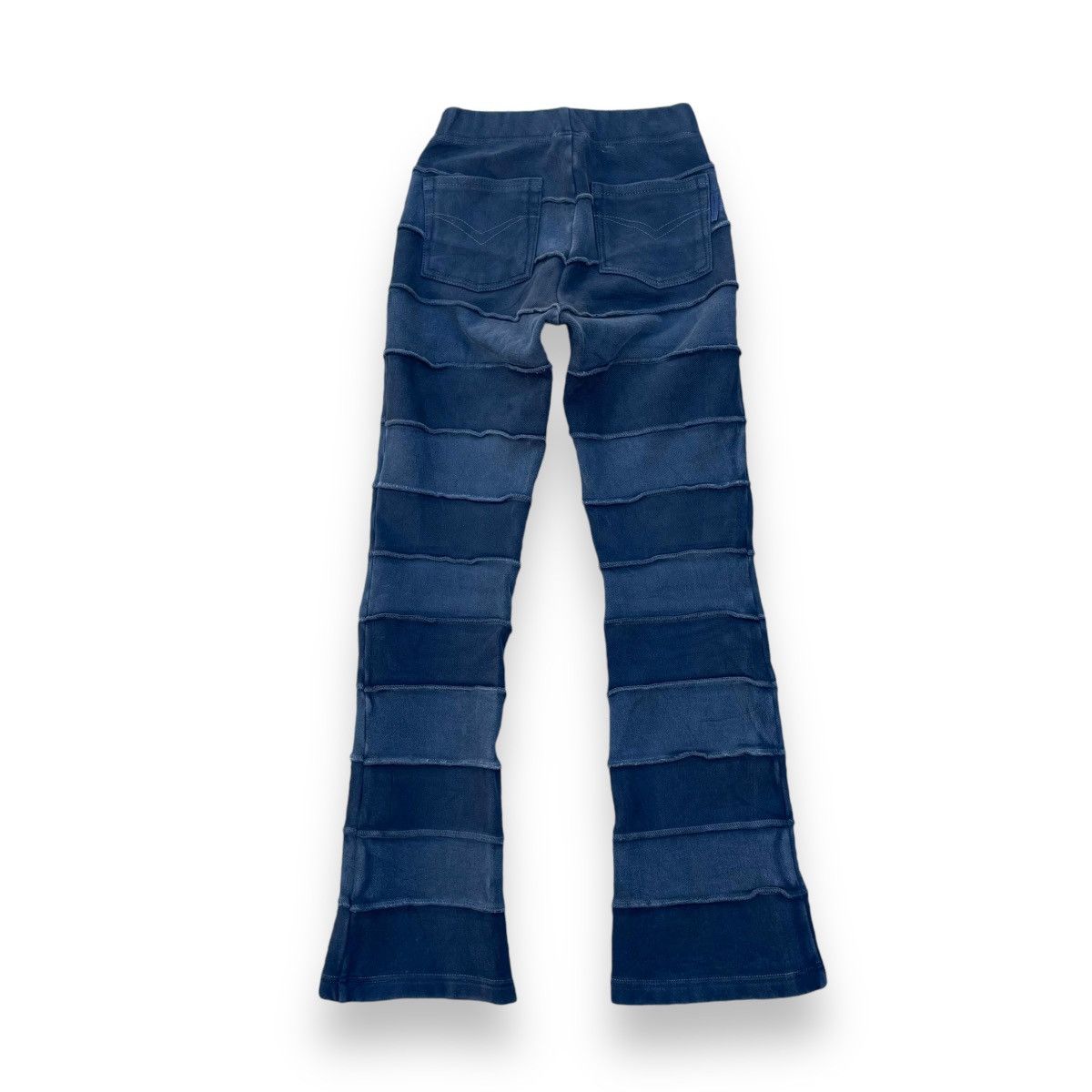 Hysteric Glamour × Japanese Brand × Le Grande Bleu (L.G.B.) 🇯🇵 SUPER FLARE HULLO A NICE DAY HAGI STYLE PANTS Size 24" / US 00 / IT 34 - 2 Thumbnail