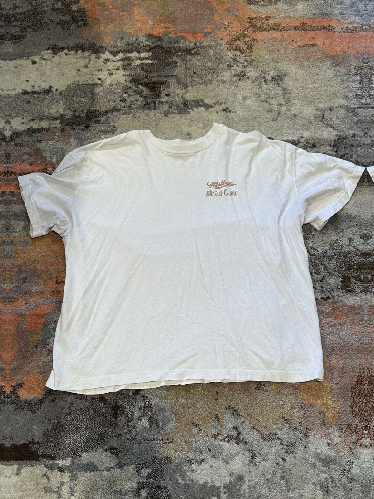 Abercrombie & Fitch × Designer × Vintage Abercrombie & Fitch Miller High Life T-Shirt Size US XXL / EU 58 / 5 - 2 Thumbnail