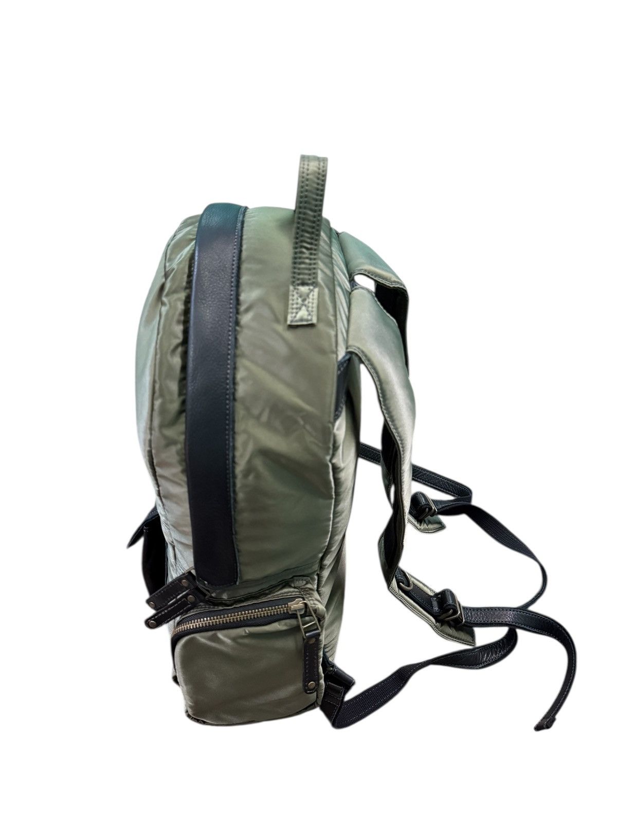 Japanese Brand RARE JYO ARVINISTA NYLON LEATHER BACKPACK Size ONE SIZE - 7 Thumbnail