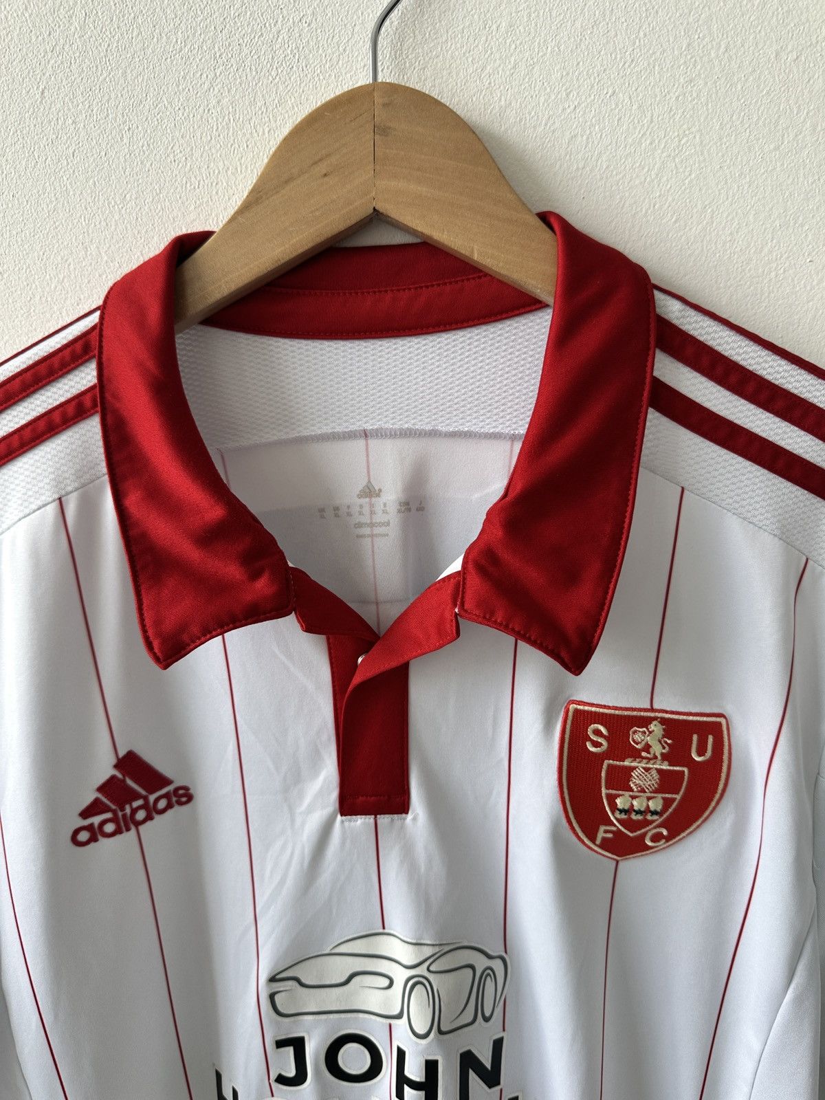 Adidas Sheffield United 2015/16 Adidas Soccer Jersey Blockcore L Size US XL / EU 56 / 4 - 5 Thumbnail