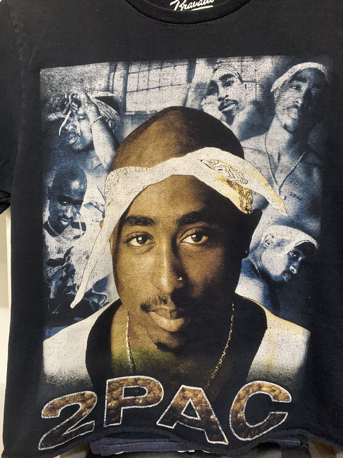Rap Tees Vintage 2Pac Shakur Bravado Tee Size US S / EU 44-46 / 1 - 1 Thumbnail