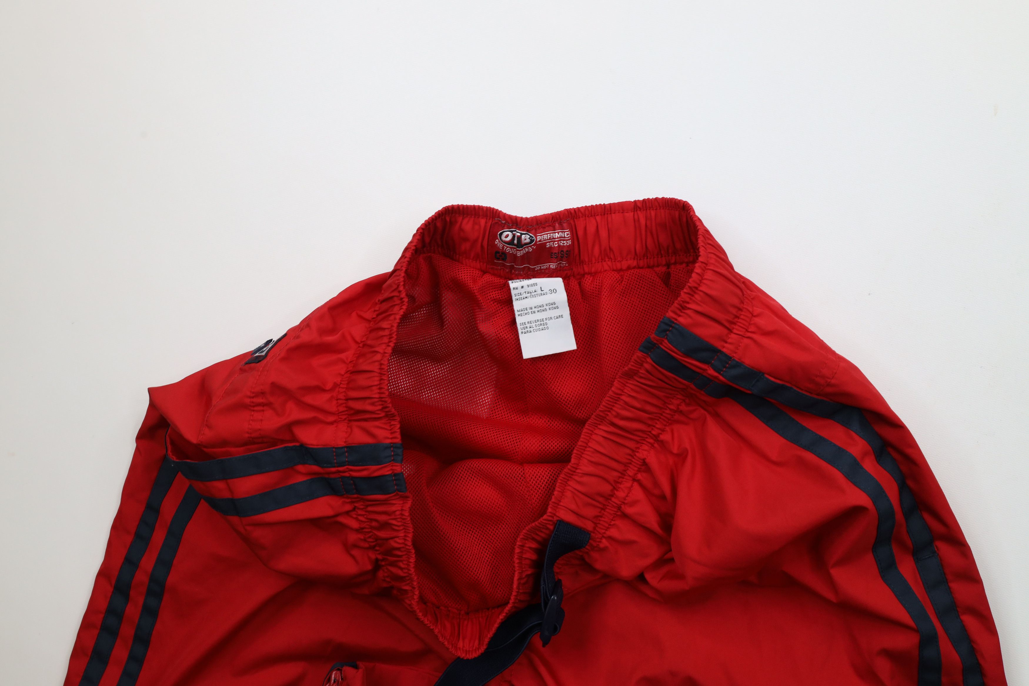 Vintage Vintage 90s Streetwear Belted Wide Leg Windbreaker Pants Size US 36 / EU 52 - 9 Thumbnail