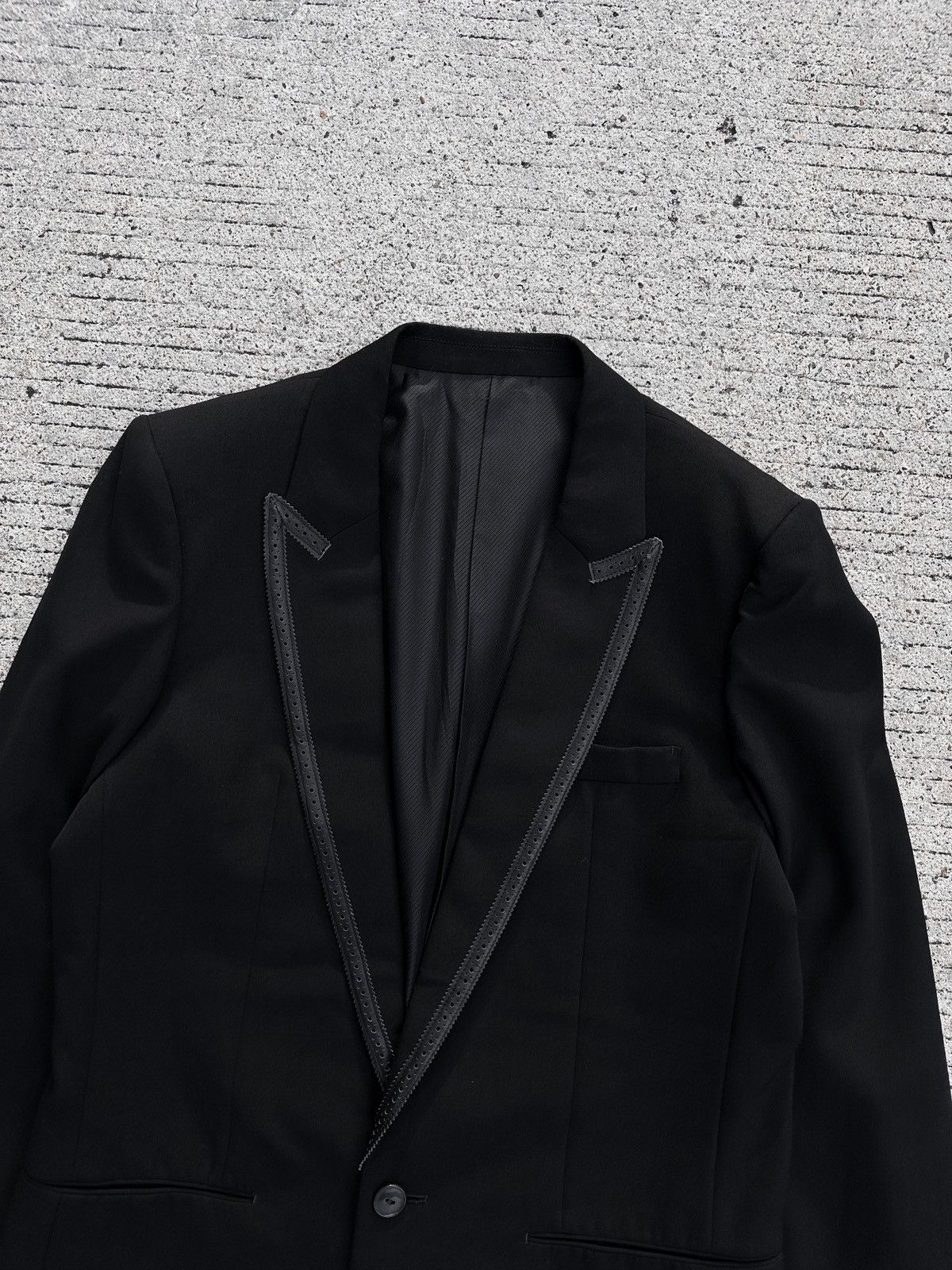 Number (N)ine Number(n)ine Runway AW06 “Noir” Blazer Wool Jacket Size US M / EU 48-50 / 2 - 9 Thumbnail