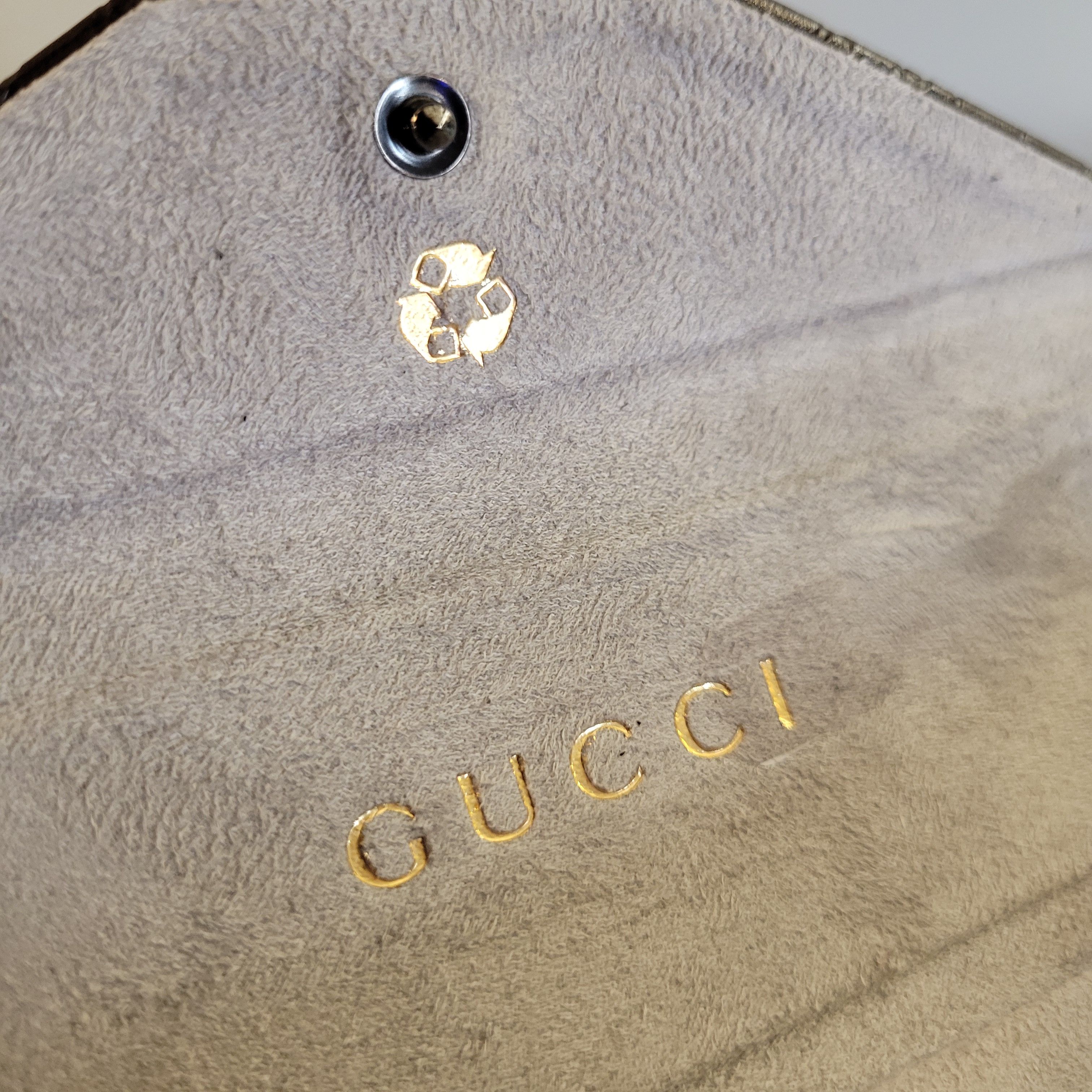 Gucci Gucci Glasses Sunglasses Case Micro G Embossed Size ONE SIZE - 8 Thumbnail