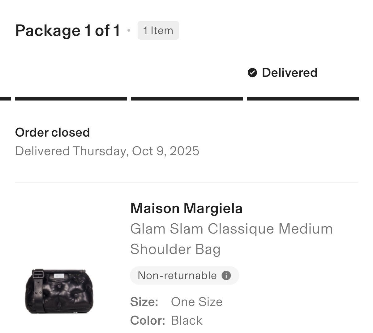 Maison Margiela Maison Margiela Glam Slam Classique Medium Shoulder Bag Size ONE SIZE - 19 Thumbnail