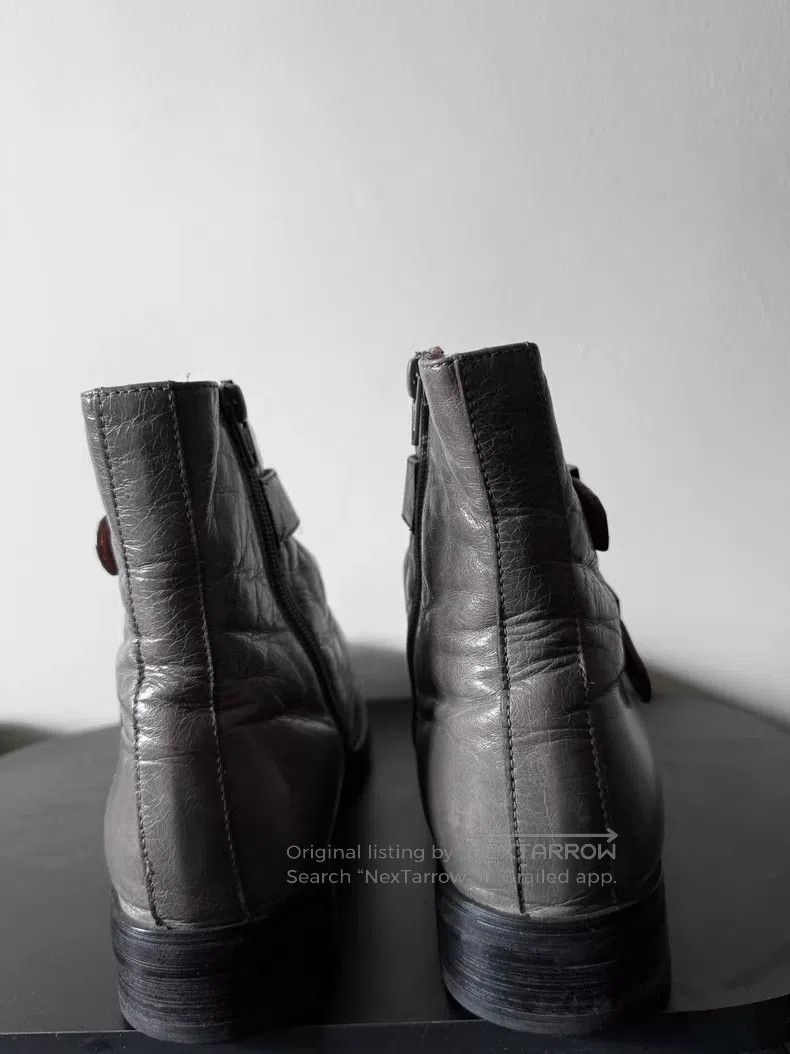 Gucci Guicci Elephant Grey Tie-Up Boots i Size US 7 / EU 40 - 6 Thumbnail
