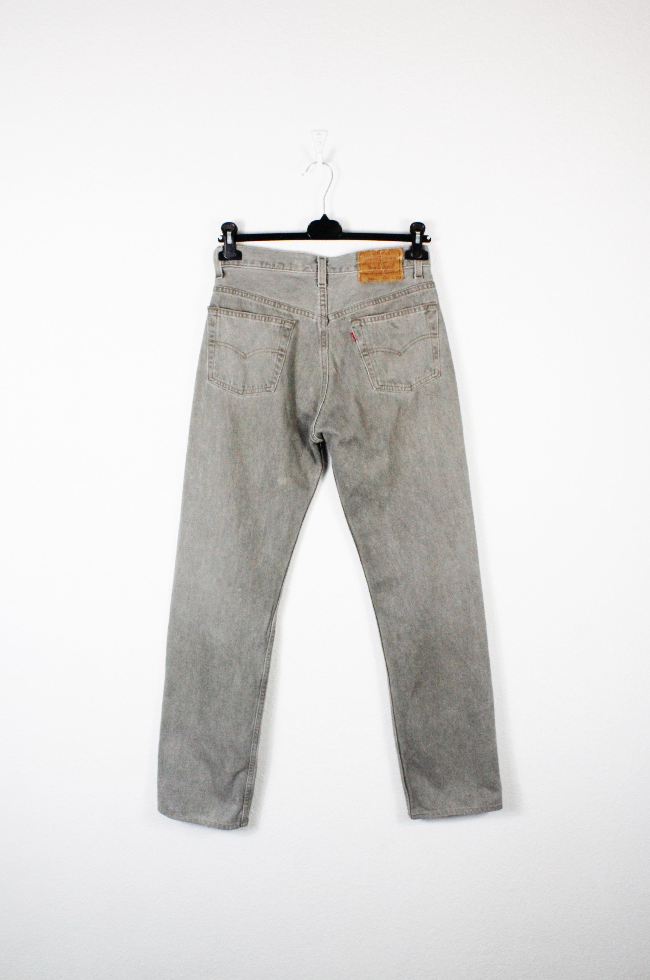 Levi's × Levi's Vintage Clothing × Vintage Vintage Levis 501 Gray Denim Jeans Pants Made in USA Size US 30 / EU 46 - 5 Thumbnail